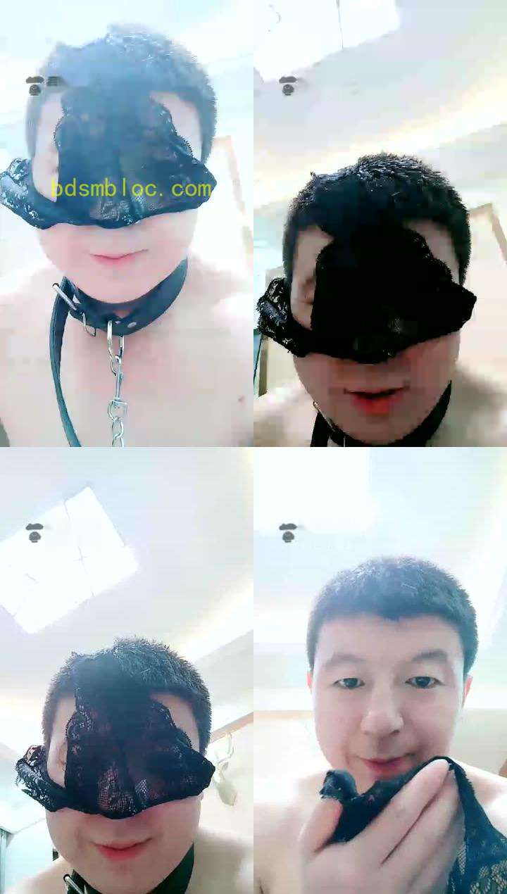 【苏老师的家犬旺财】家犬旺财伺候苏老师主人舔脚洗脚，主人赏赐洗脚水圣水
