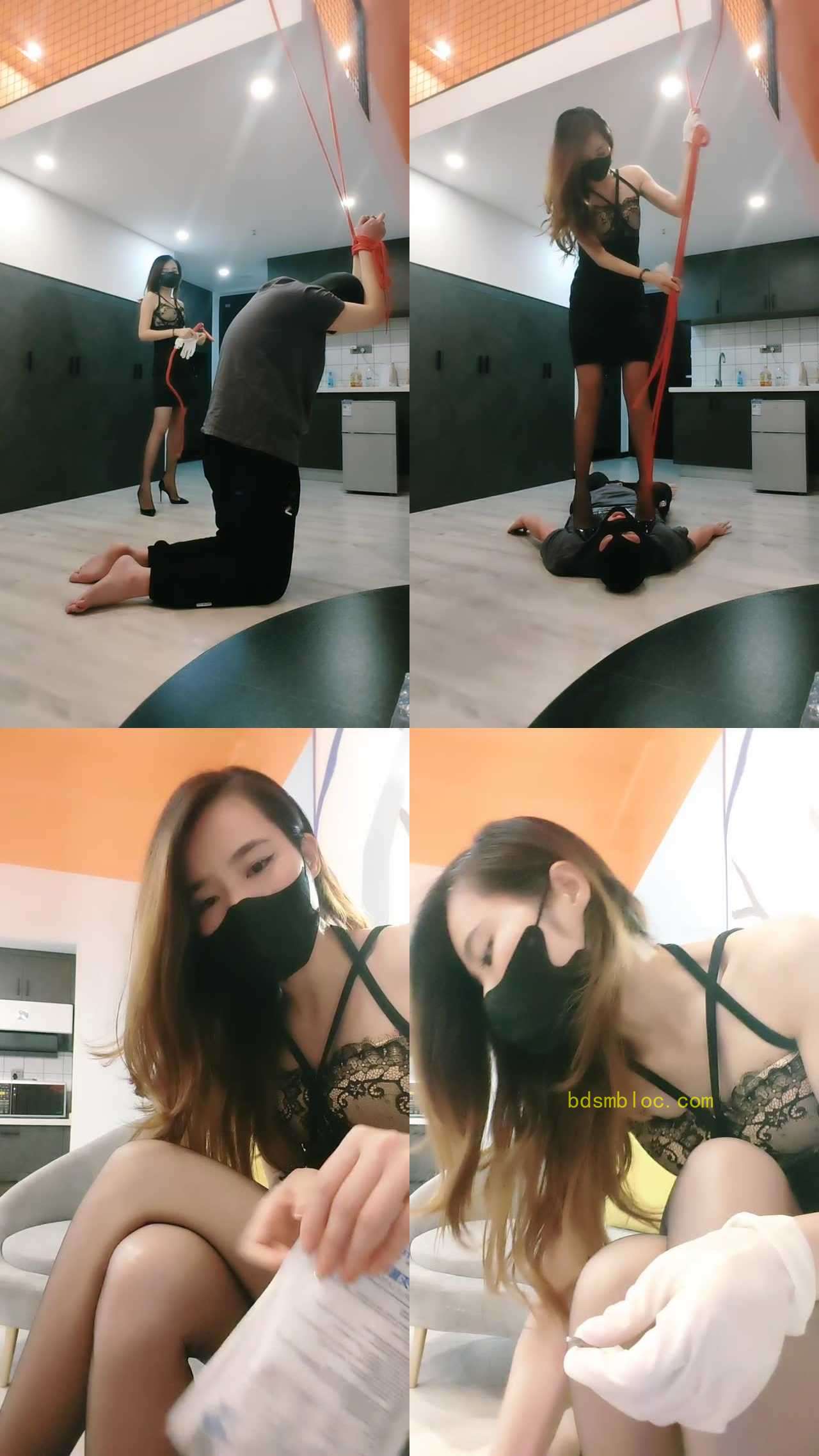 【多多】吊绑重度鞭打/高跟全体重踩踏