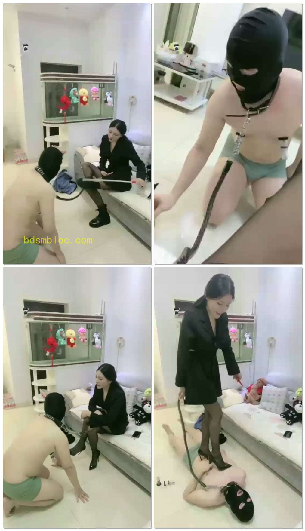 【若曦s】虐乳，耳光，踩踏