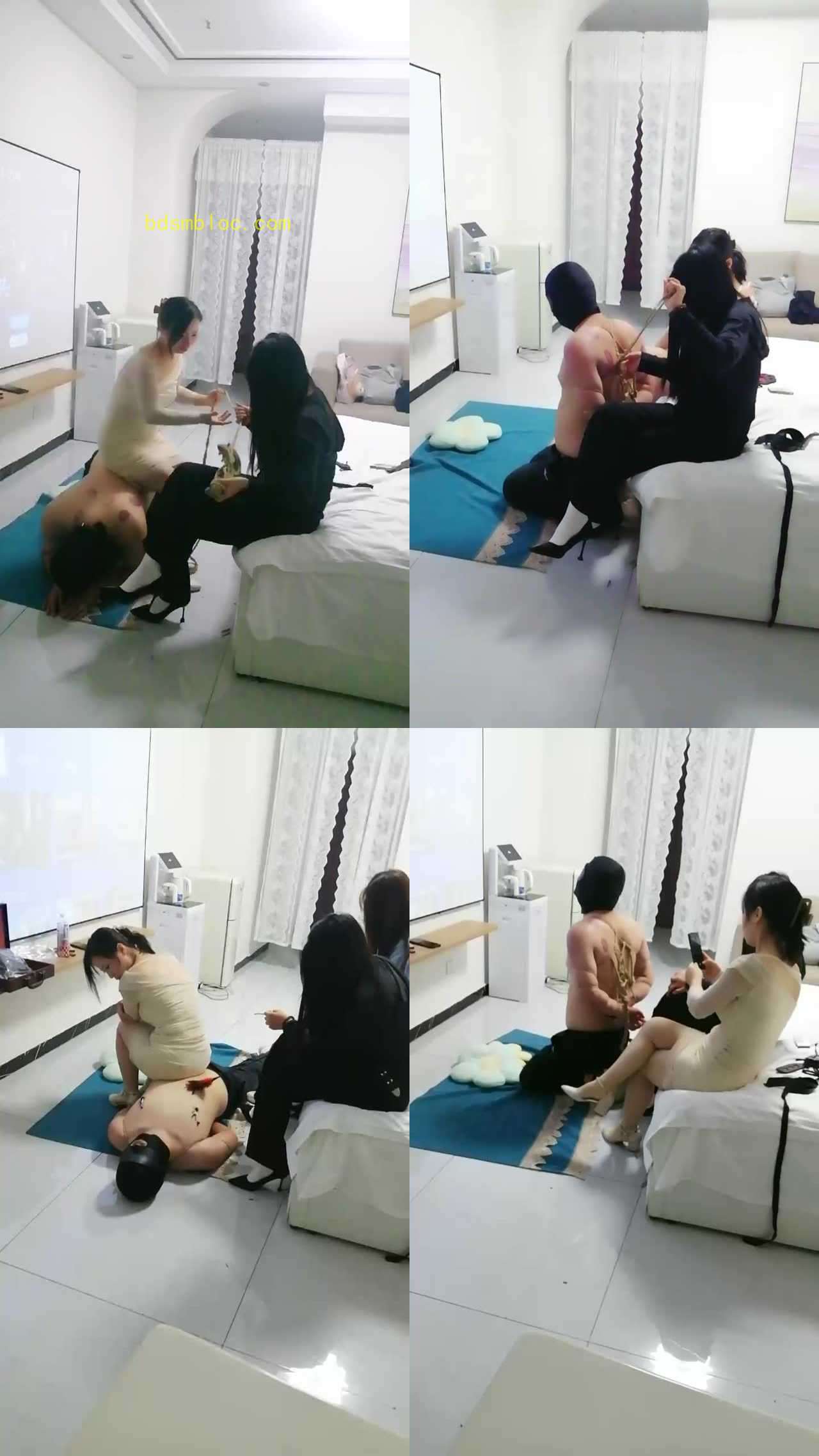【天韵女皇】五花大绑强制虐