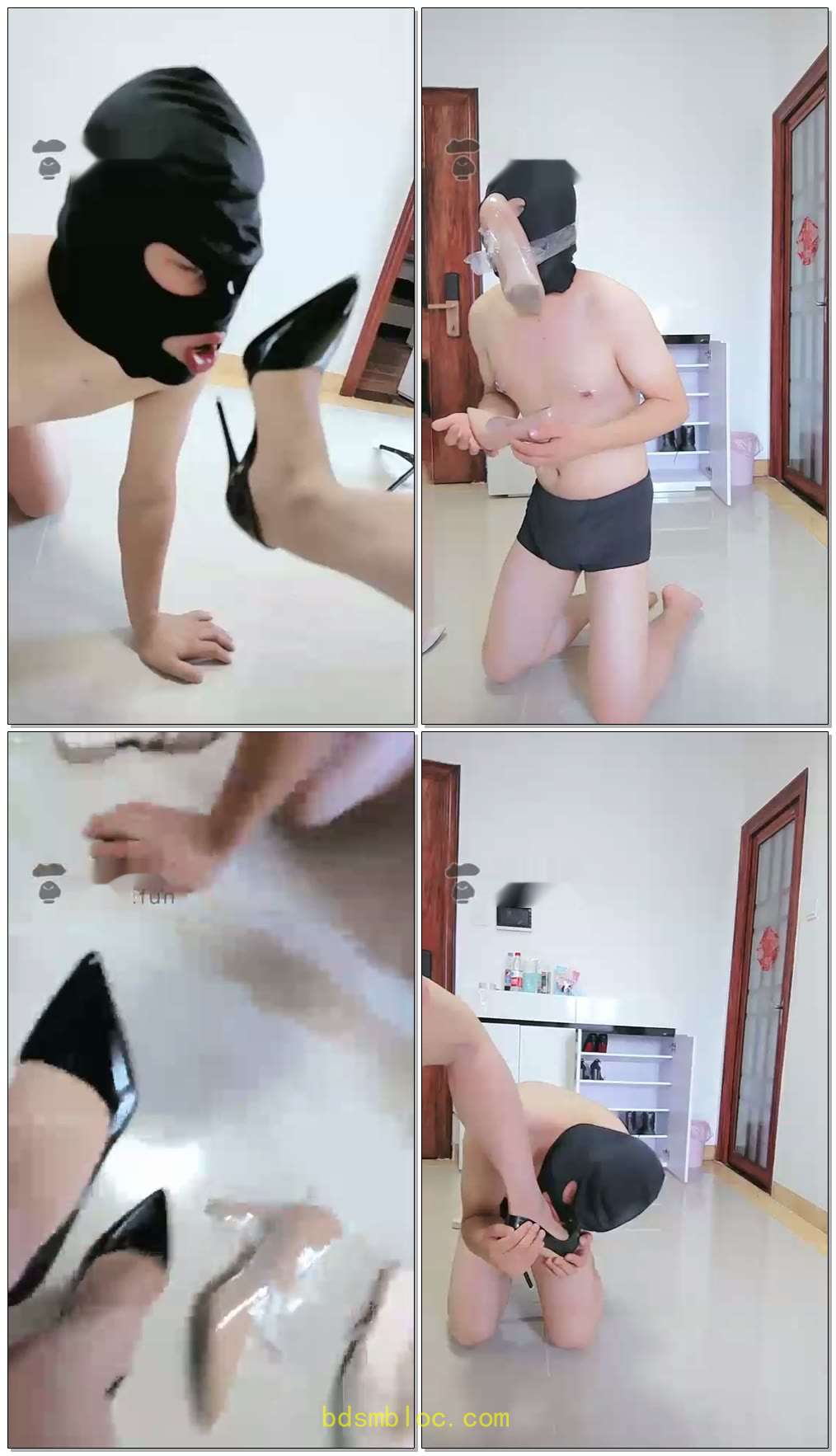 【妮蔻Royal】调教羞辱偷鞋狗