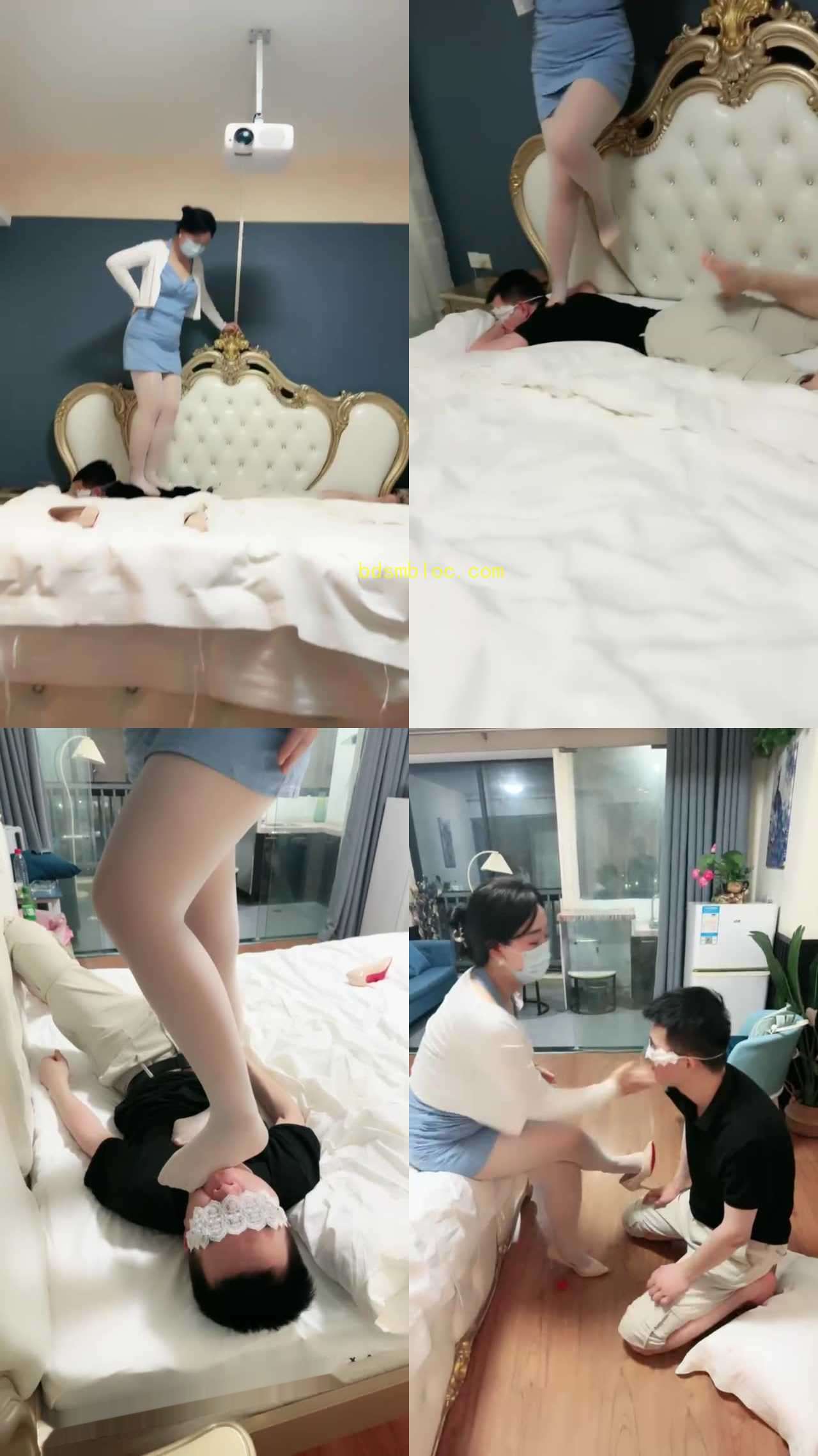 【桃桃樱】全体重踩踏/灌圣水