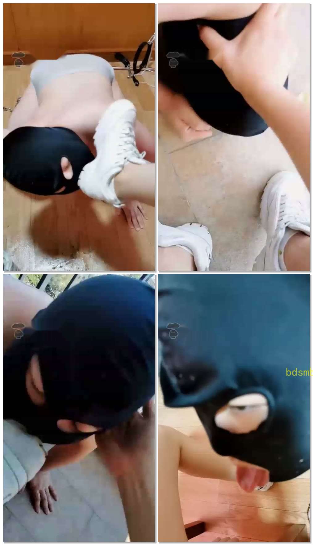 【s夏夏绳缚】今天玩儿口水鞋底,贱狗