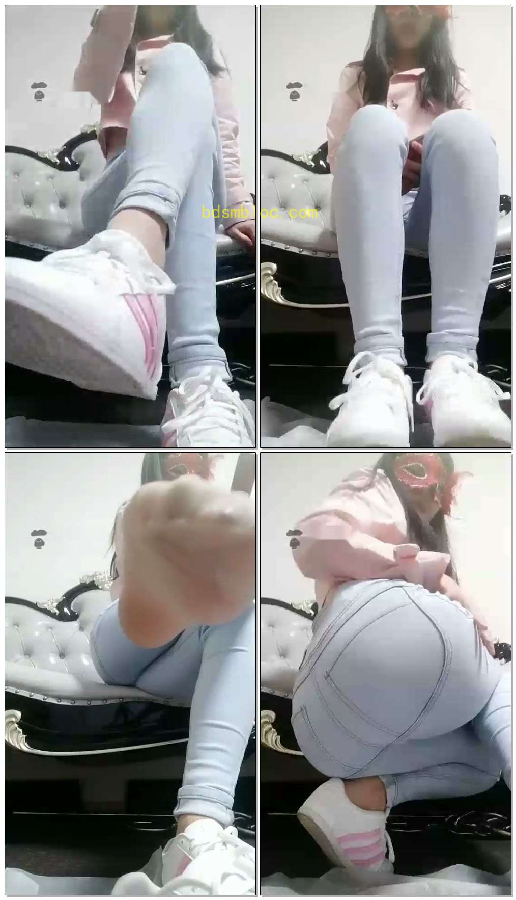 【艾拉S】第一视角美臀鞋底裤里丝