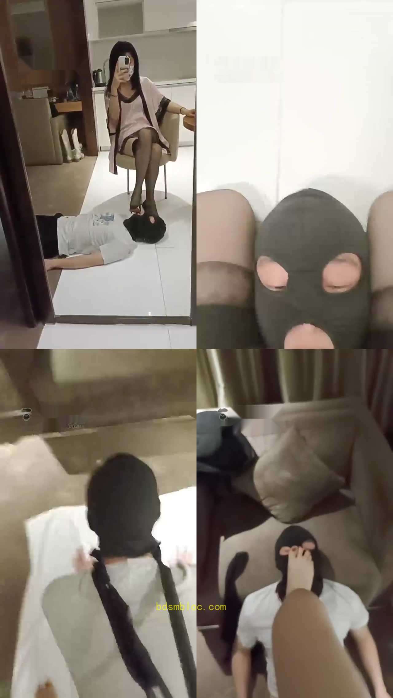 【上海糖糖老师】御姐黑丝羞辱狗