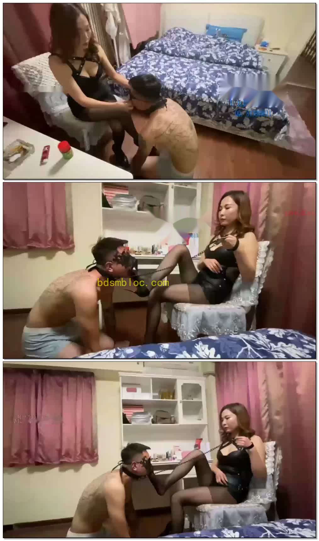 【绝美尼雅女王】史上最狠重度耳光，深喉，强迫舔鞋底