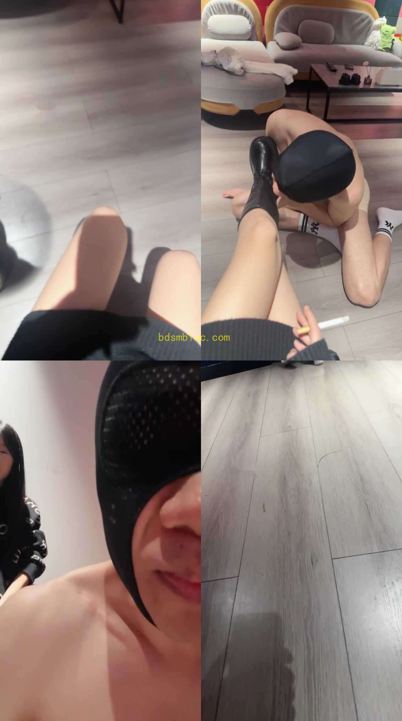 【狗哥】女仆店开发长靴白袜小姐姐