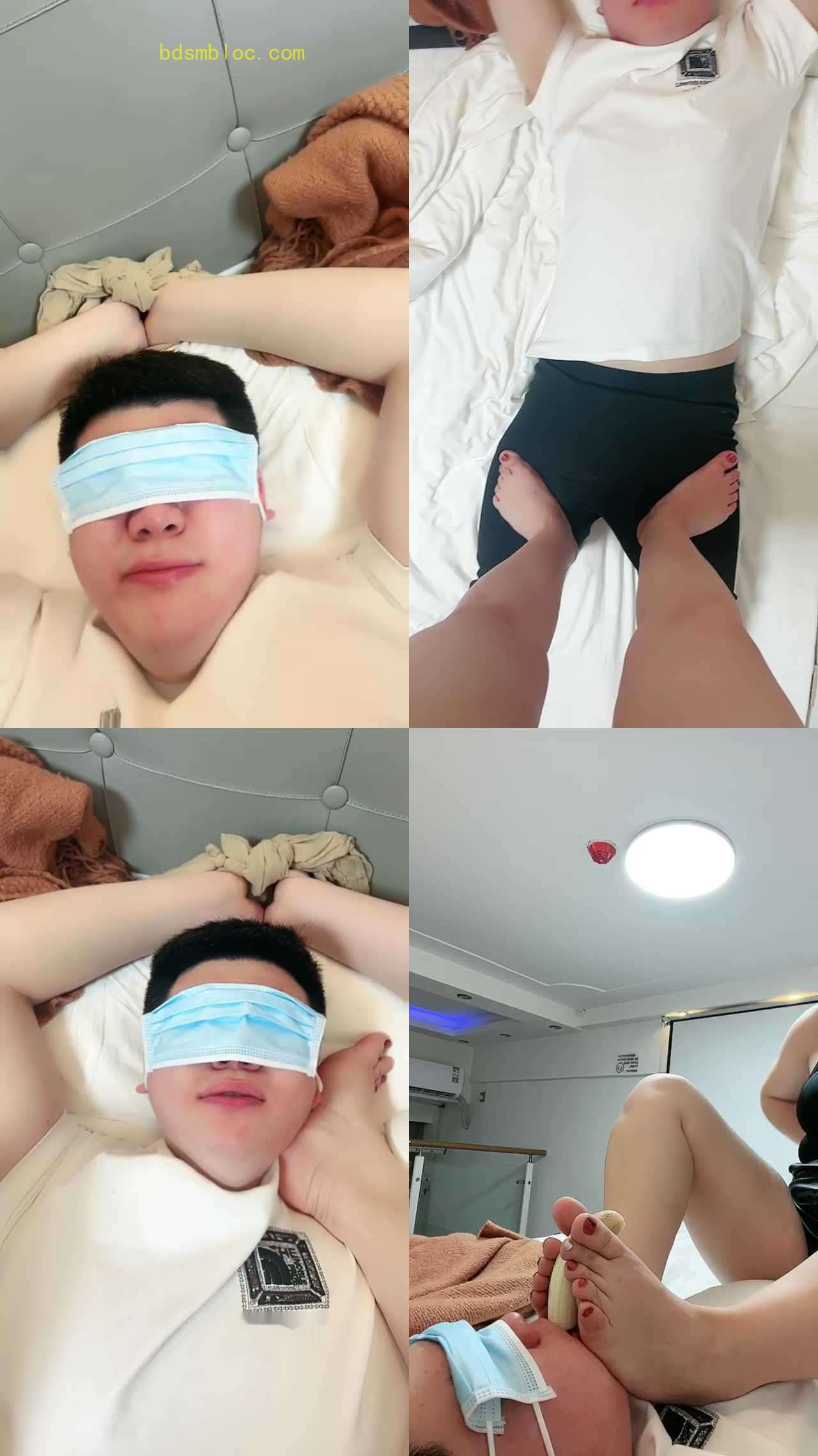 【小怪兽驯兽S】裸足深喉踩踏