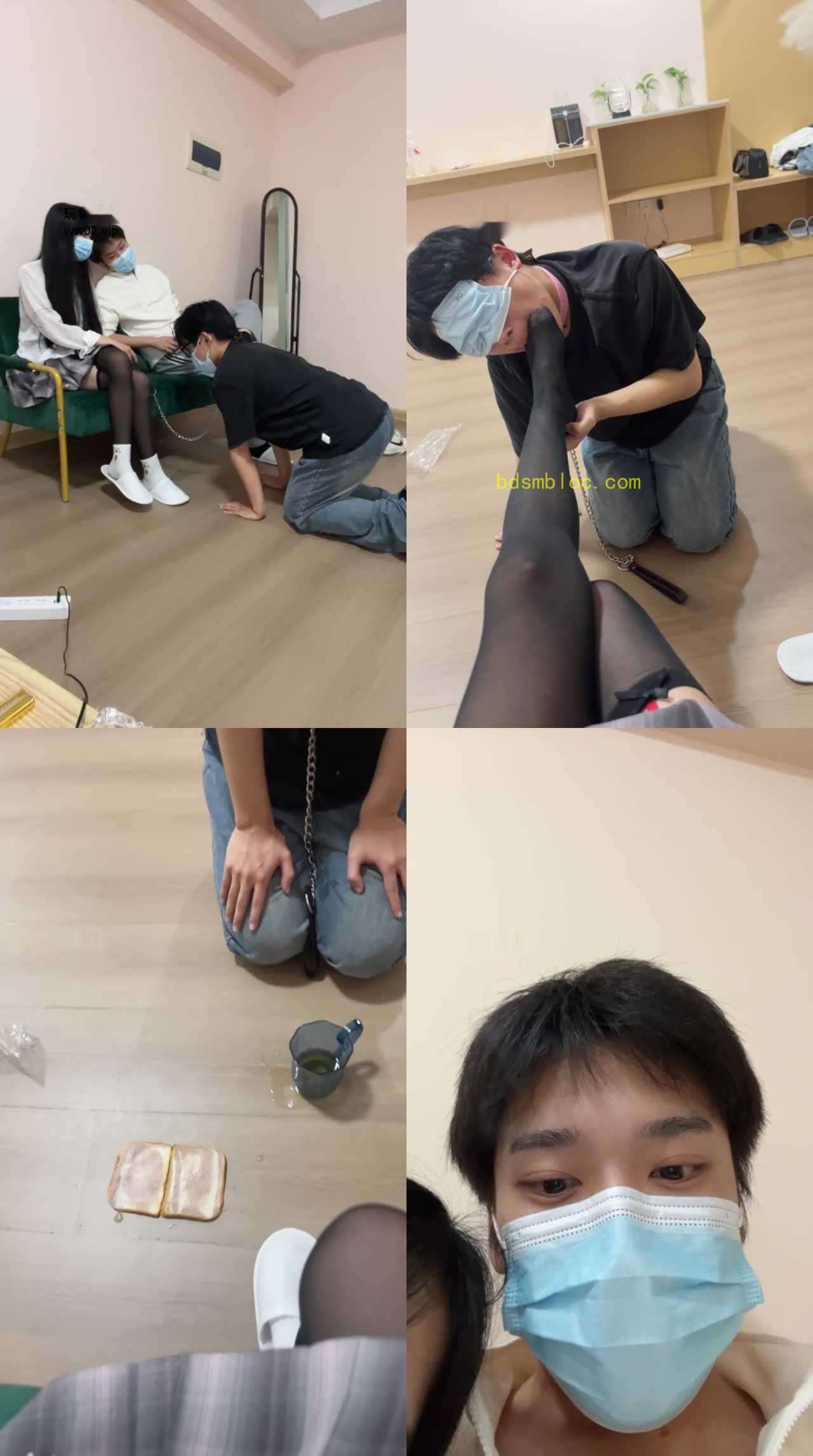 【安徽情侣】跪舔原味/赏赐圣水脚下喂食/骑马耳光