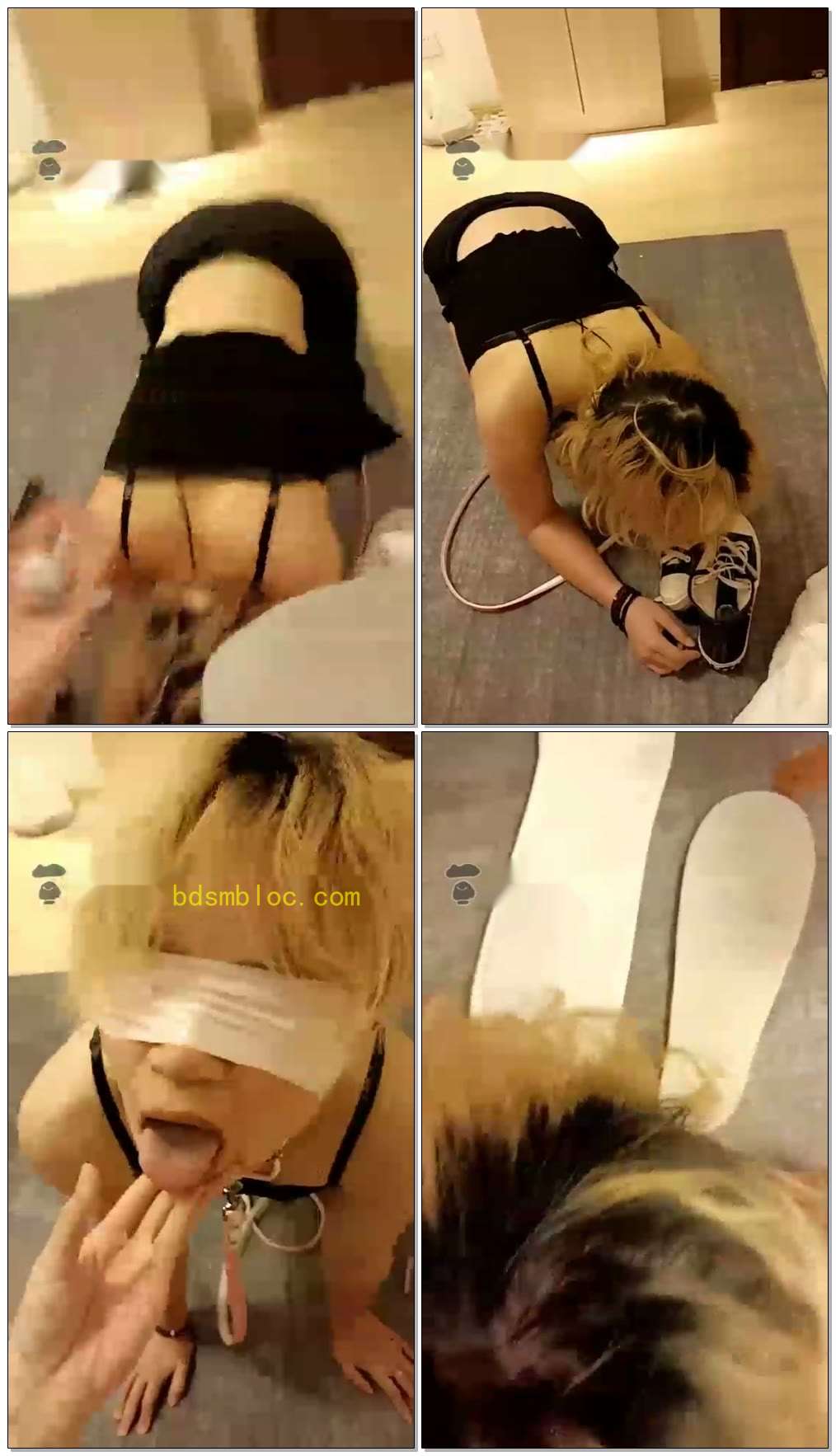 【女攻驾到】学生女奴，重度耳光虐哭求烧