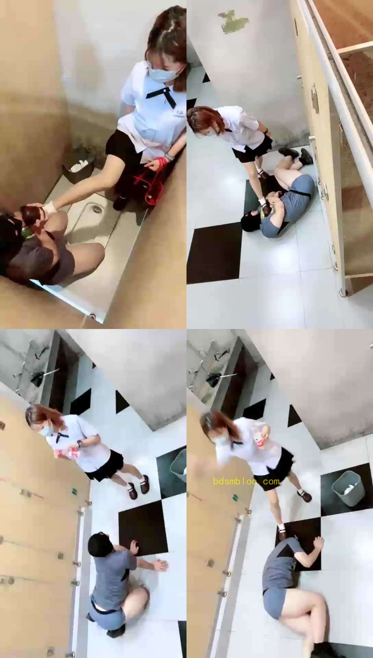 【美离子】调教校长偷窥女册恶心渣