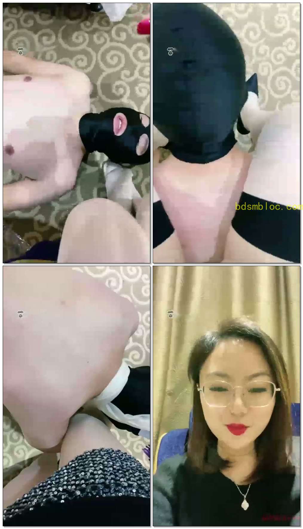 【唯雅S】狗狗初尝圣水，舔鞋，骑马，白丝，真贱哦