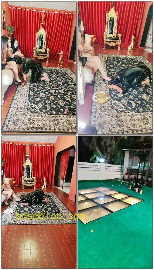 【喬家大院】人模狗样废物的东西只配给主人舔脚