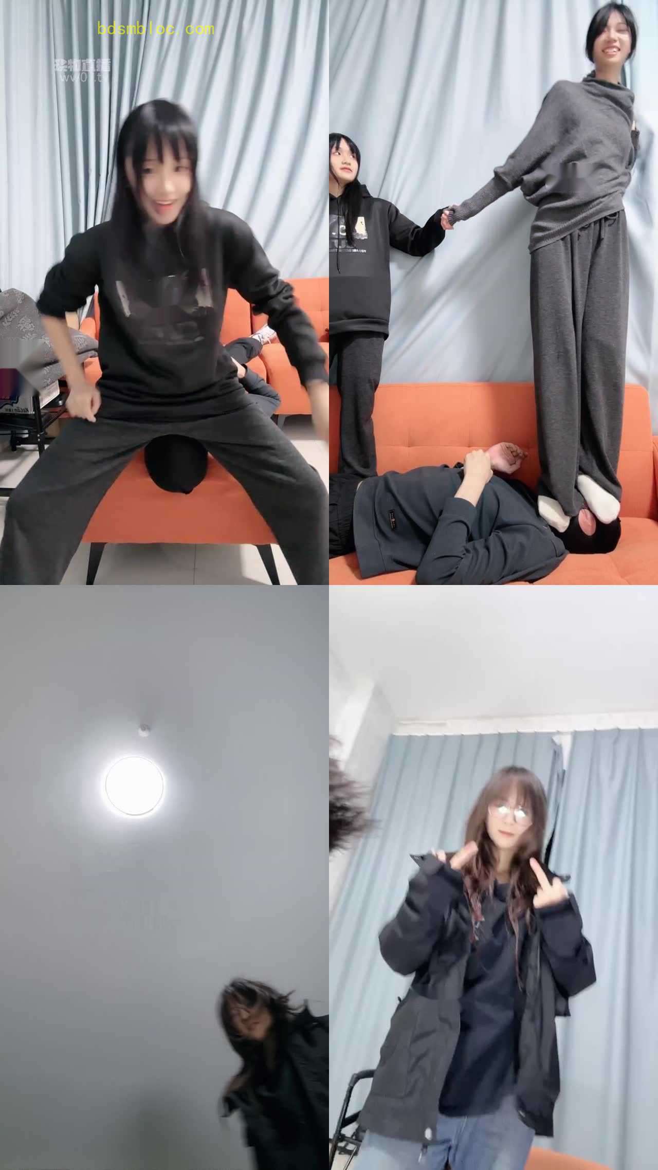 【猴歌】第一视角姐三姐妹调教
