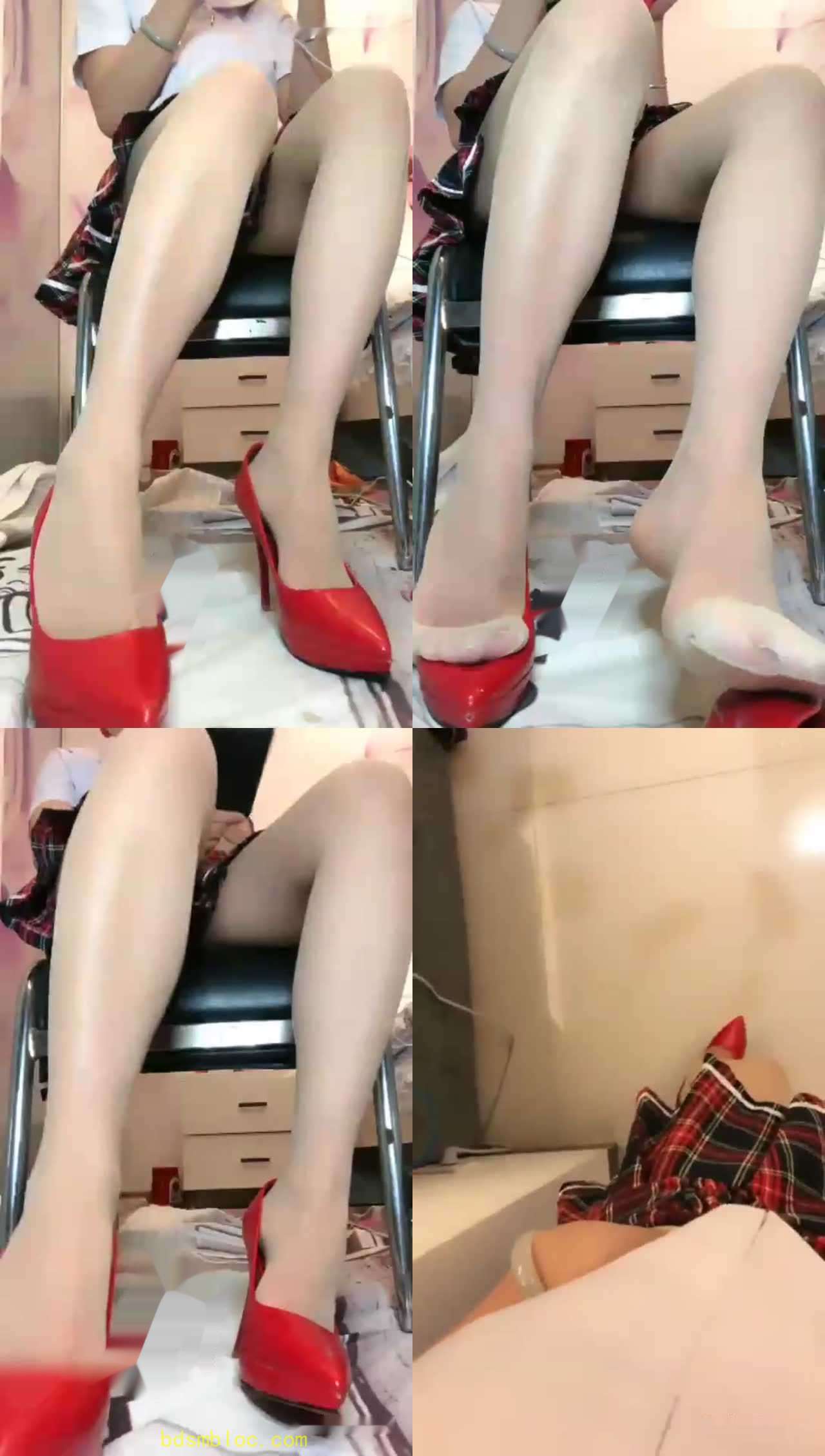 【粤主大大】红绿灯控精，授课调教老婆变【女王】【母狗】