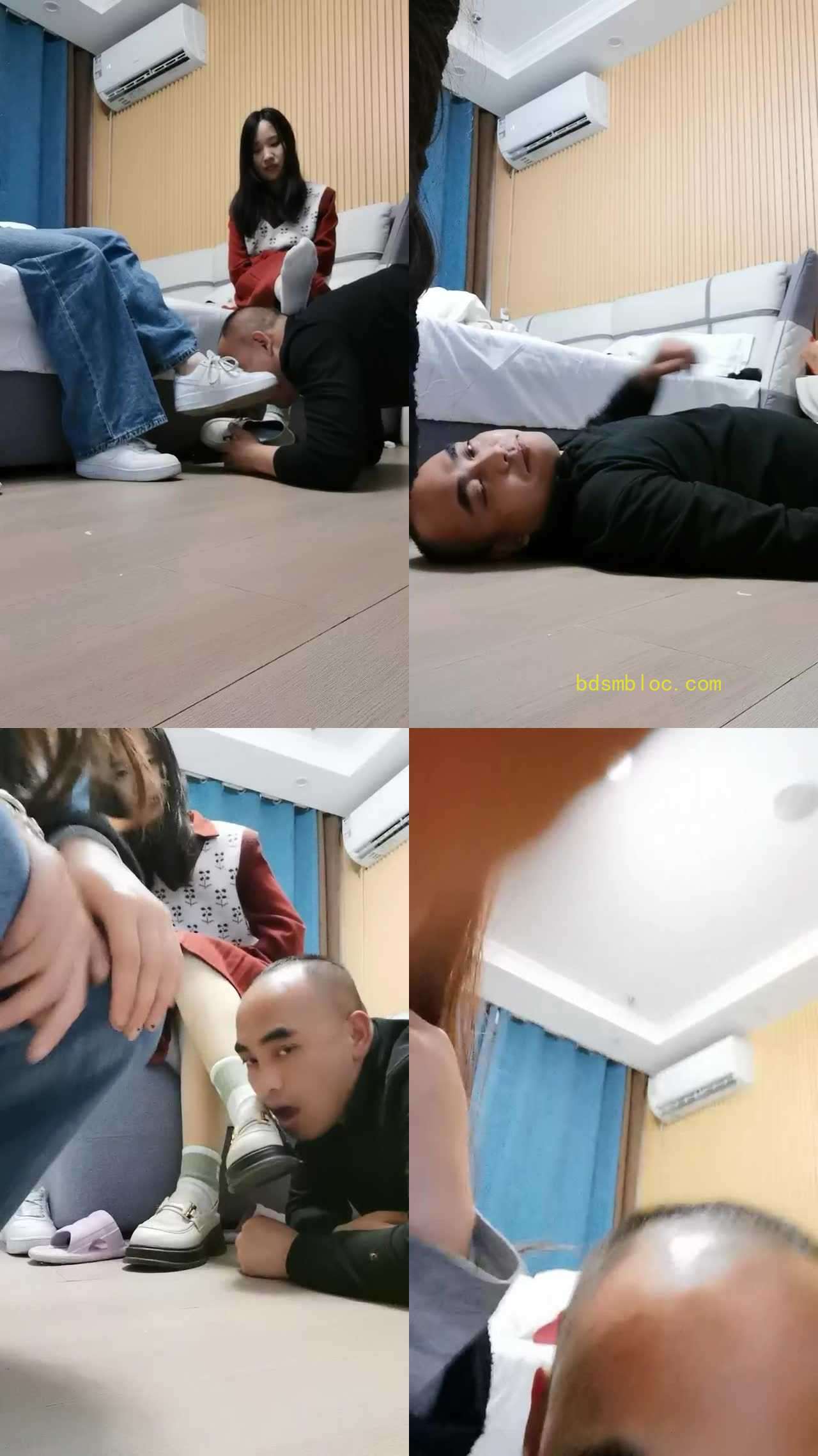 【西北傻子】双S-带素人入圈-舔脏鞋/全体重踩踏/骑狗背