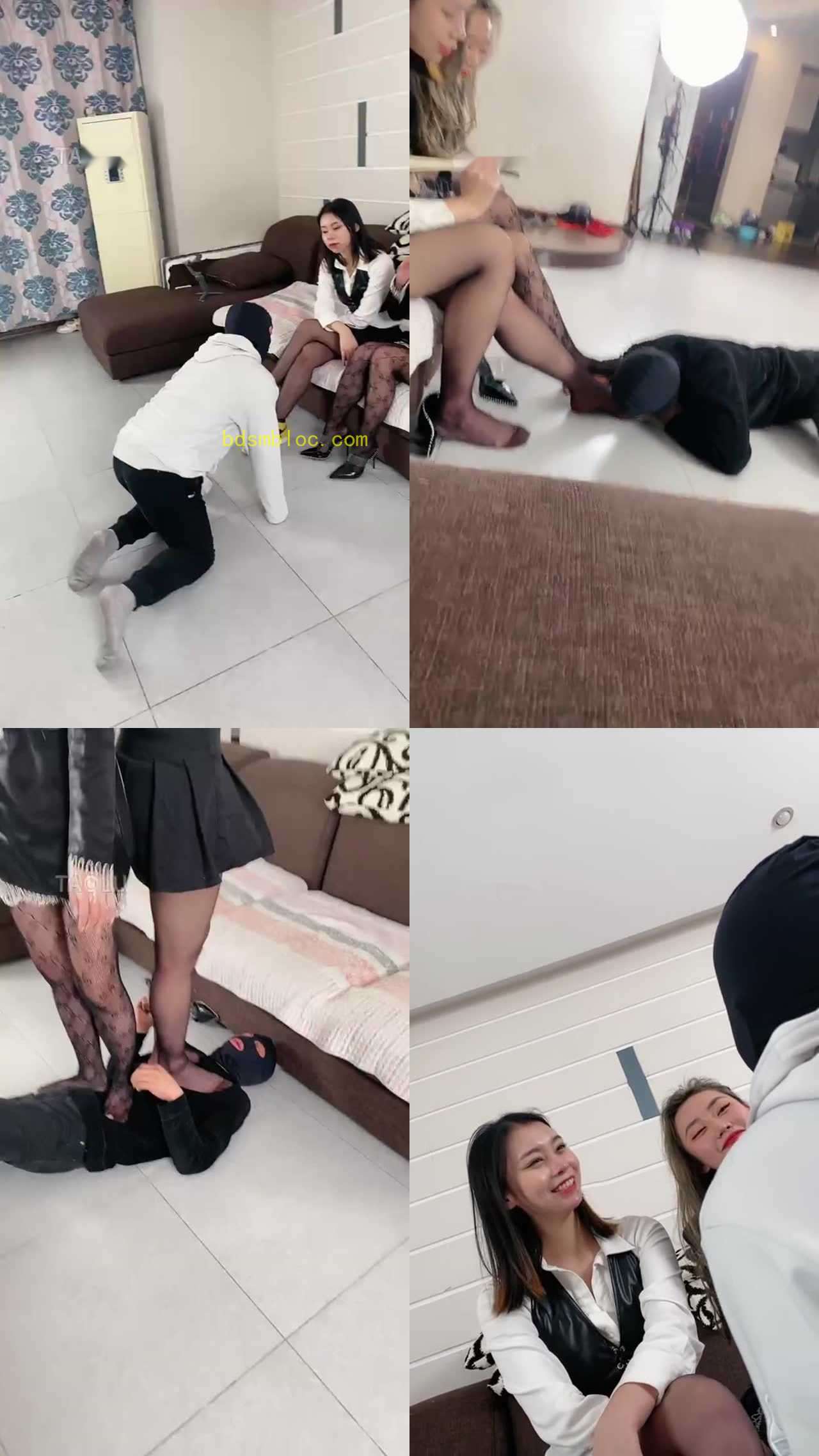 【二宝】素人可儿直接圣水后的跳舞鞭打