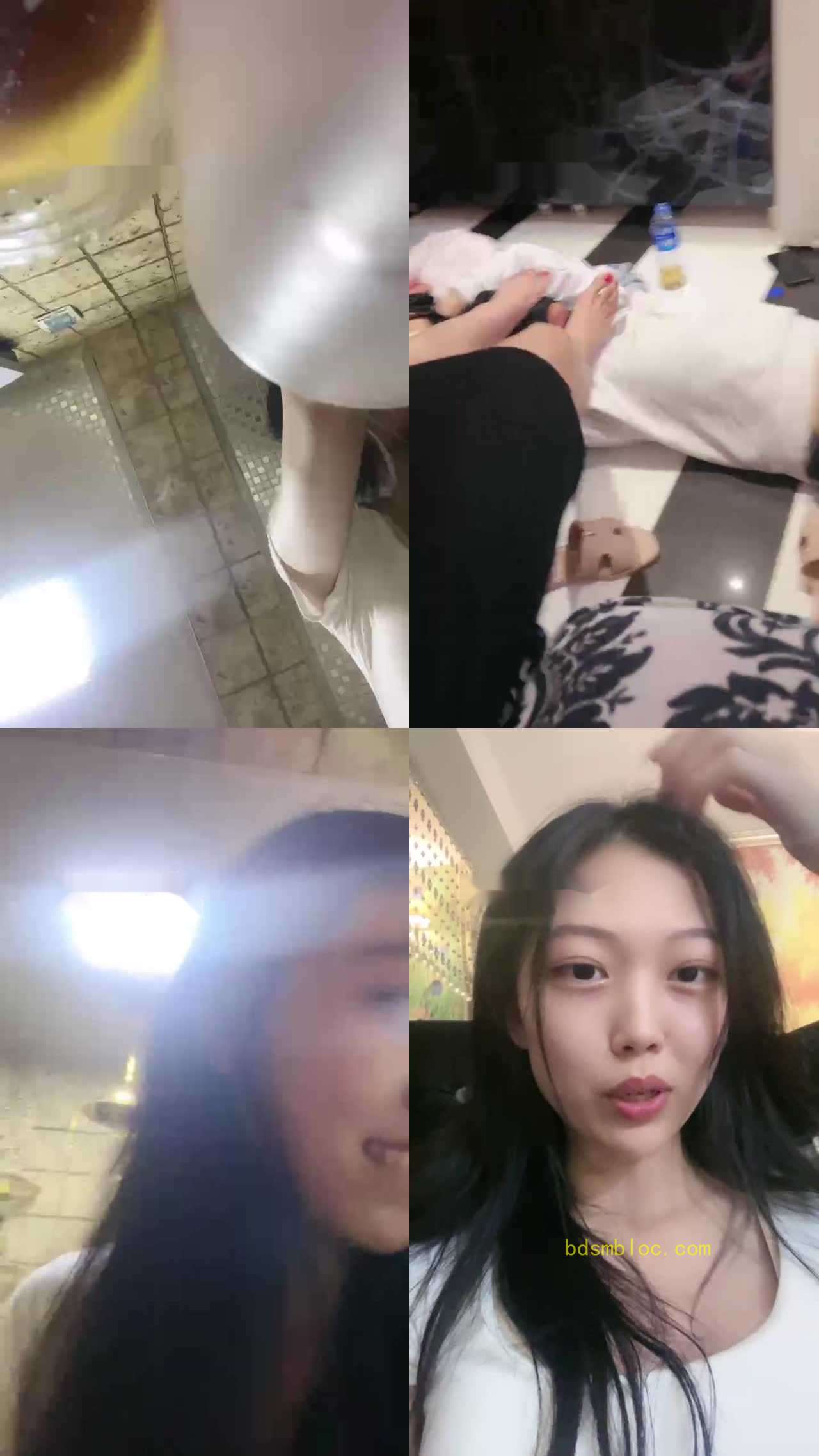 【佳佳】捆绑裸足踩踏/强制圣水/鞭打脚插嘴