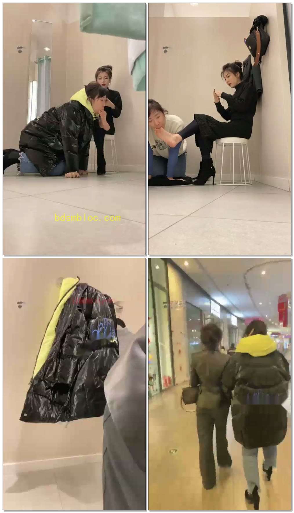 【歌迪丝】带三婶逛街随调，商场里下跪！