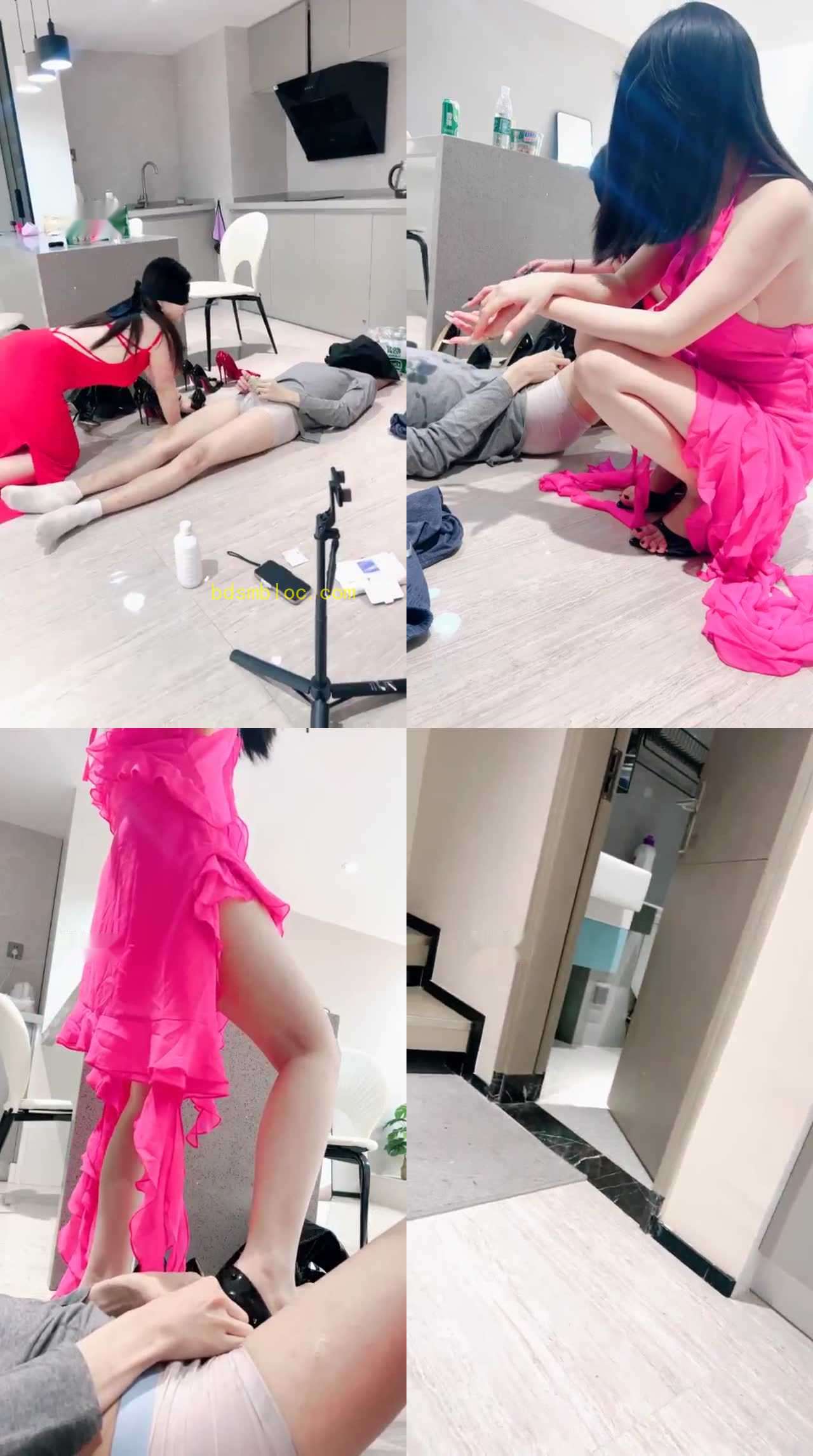 【黛樱】玩母狗 引导着一起玩奴下奴