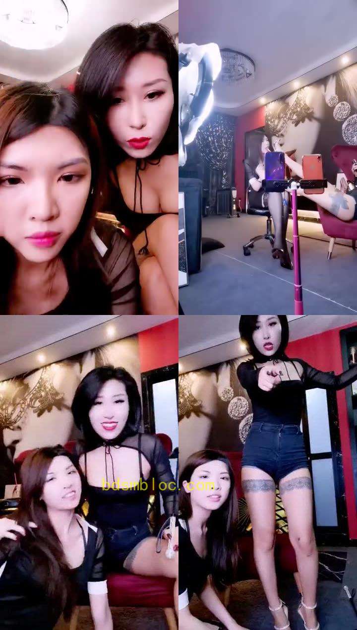 【上校女王】热裤高跟超长调教最美女奴（一）