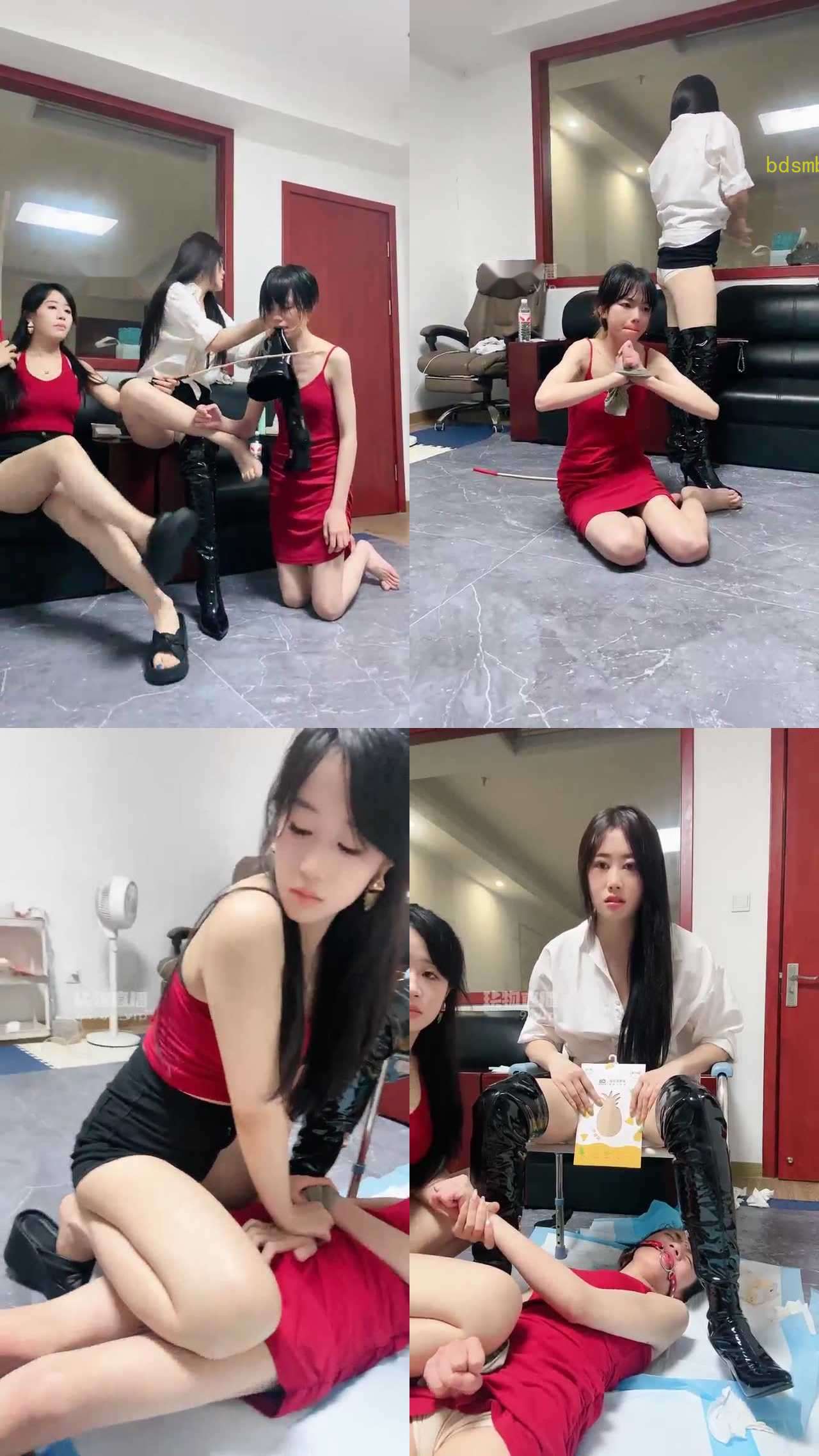 【胖虎】女奴当合格的厕