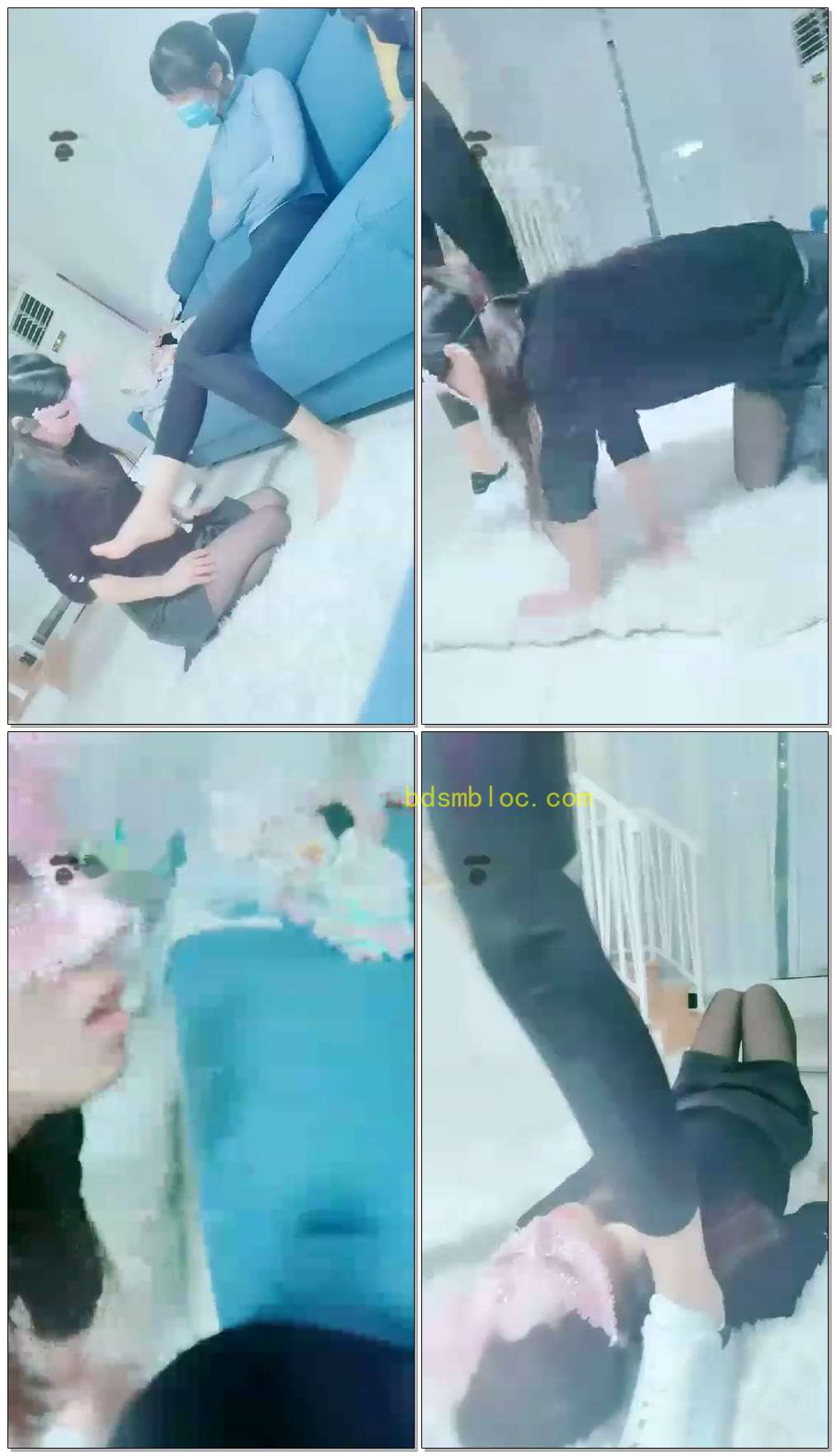 【婳儿M】模特儿健身回来后女奴伺候