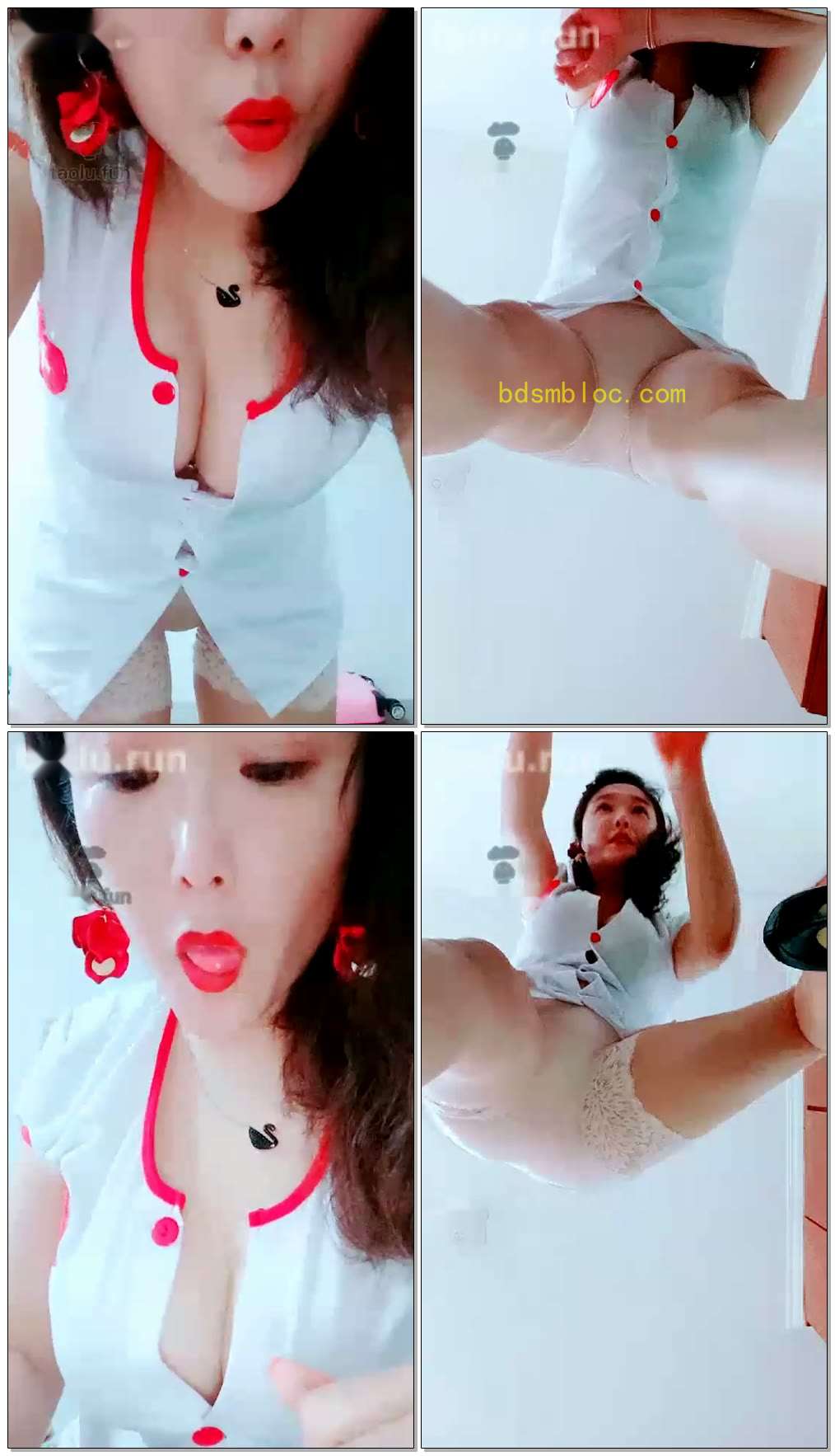 【艾丽莎女神】第一视角性格护士装羞辱诱惑
