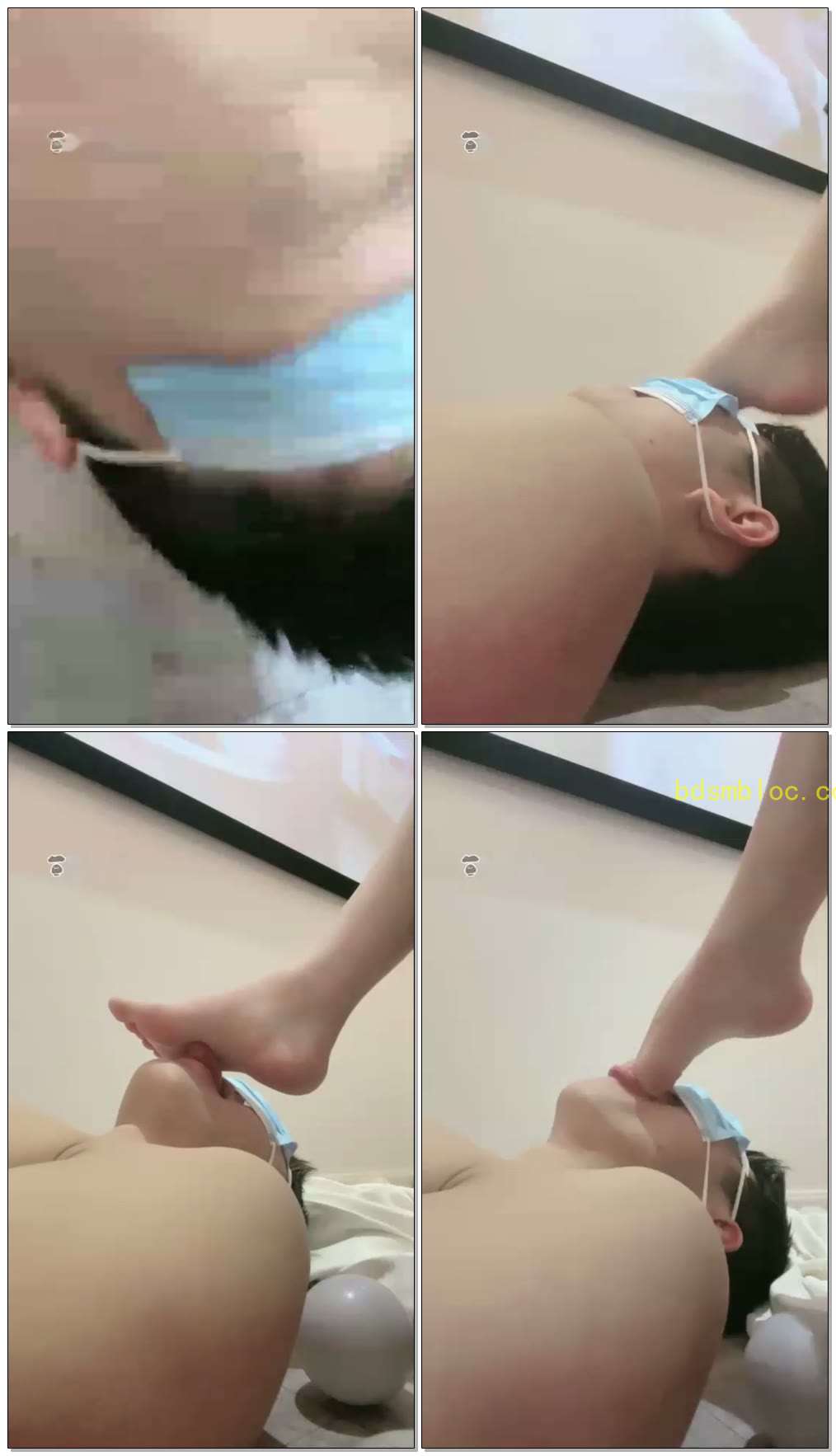 【绘子】第四天：圣水裸足深喉