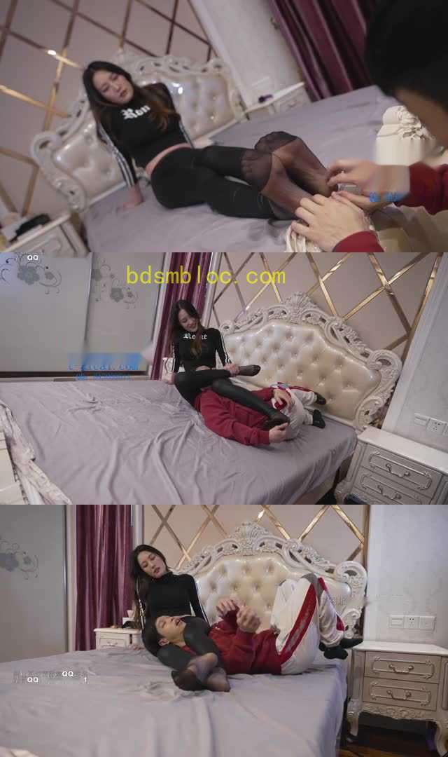 【麦可颂】【奴隶岛】挠麦可颂黑丝脚心