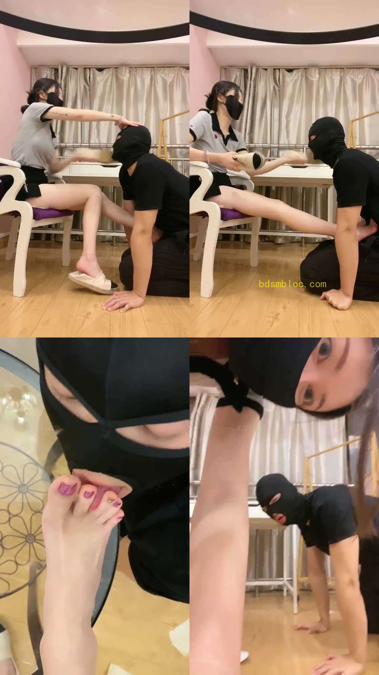 【月主】耳光 脚深喉
