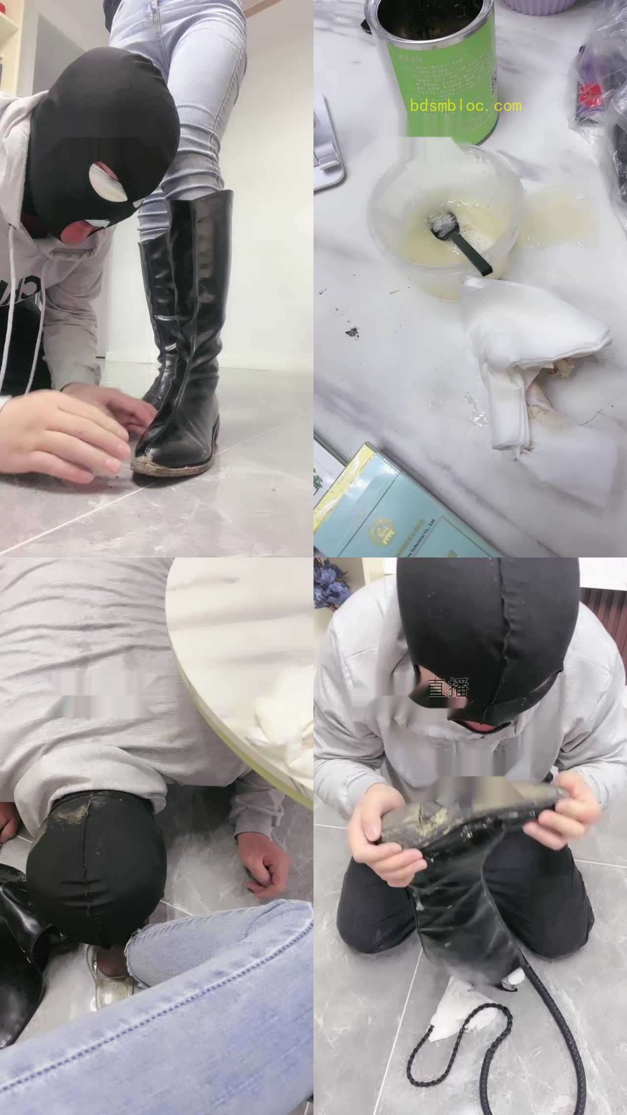 【初见】超脏长靴强制舔