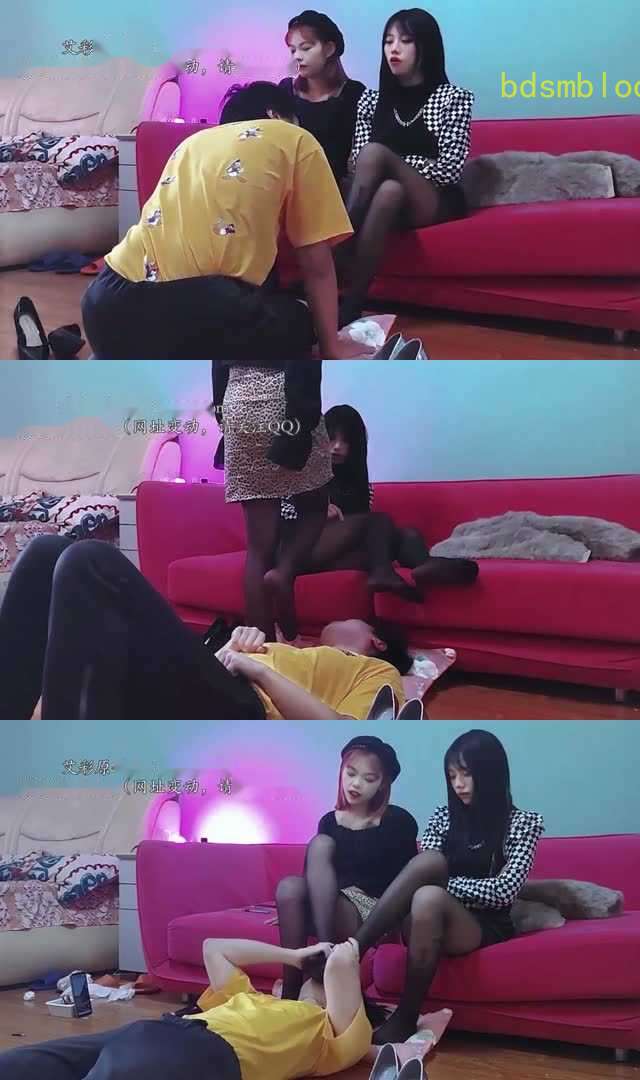 【白茶】00后双s 黑丝脚耳光 暴打脚奴