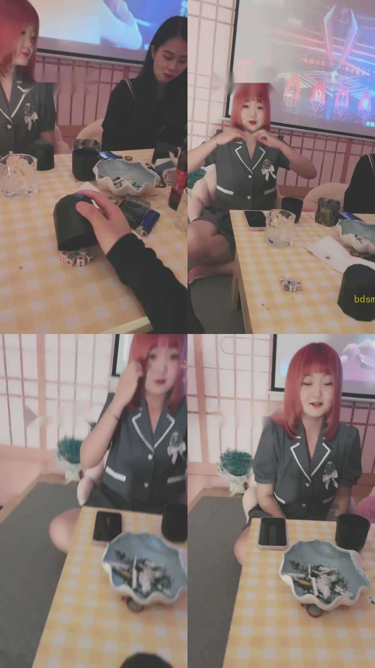 【貂蝉】女仆店让情侣做畜生