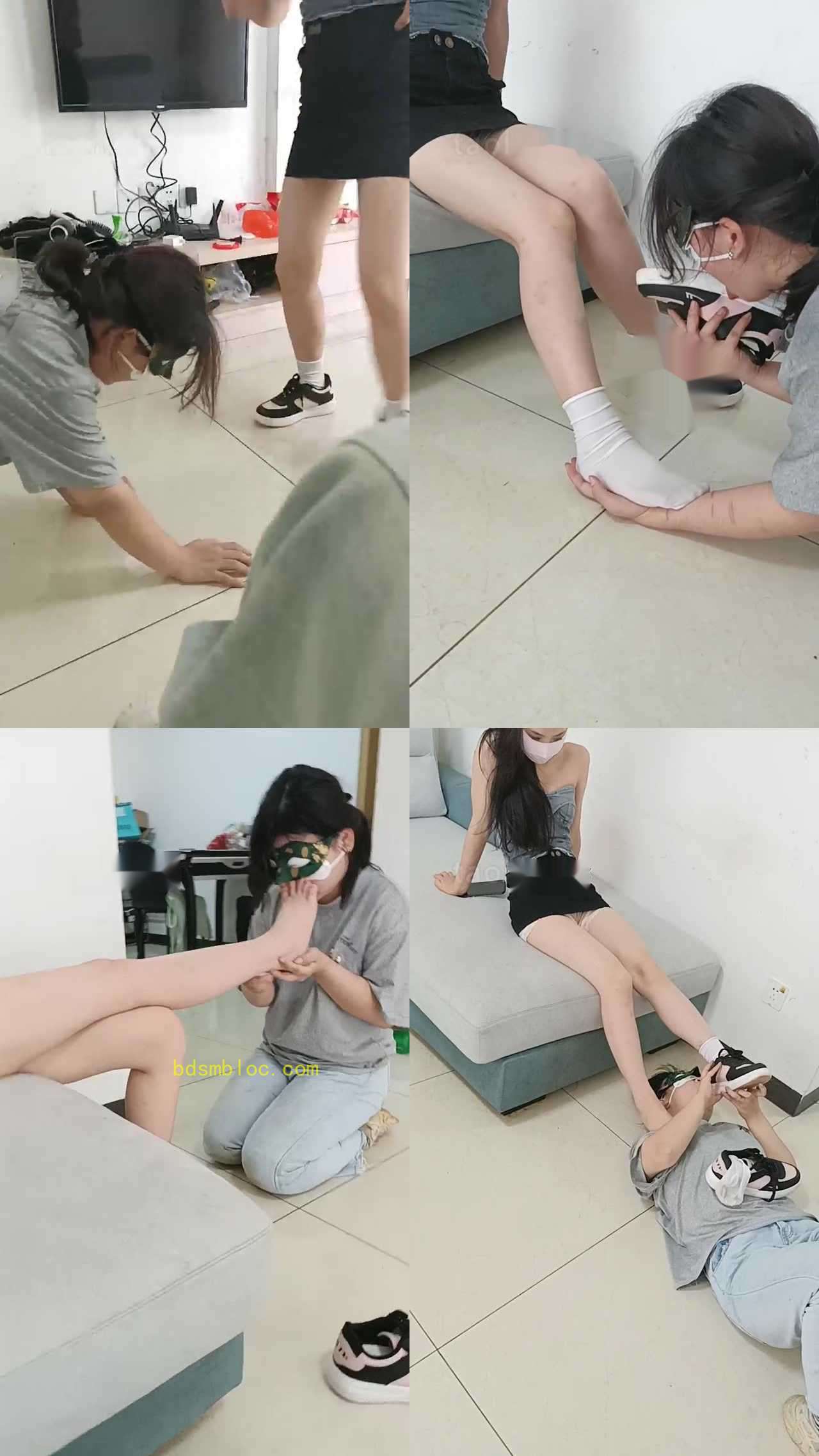 【爱可呀】开发闺蜜当S体验女慕伺候