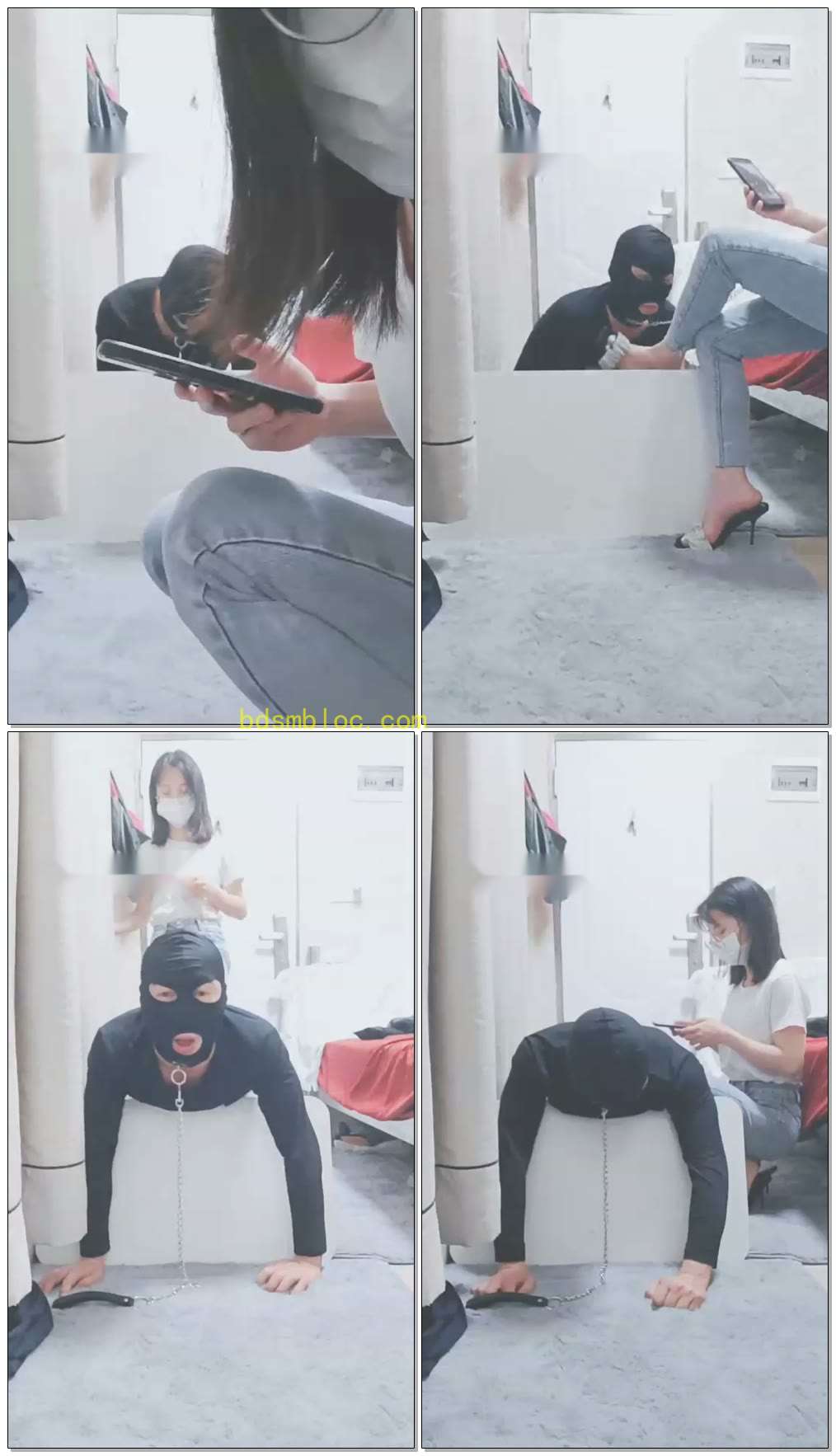 【灵竹】被主人强制恋足和射射（二）