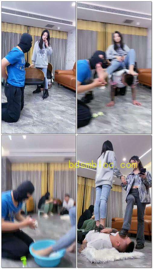 【麋鹿银儿】糖糖女神的个人首秀剧痛与疲劳脚奴盛宴
