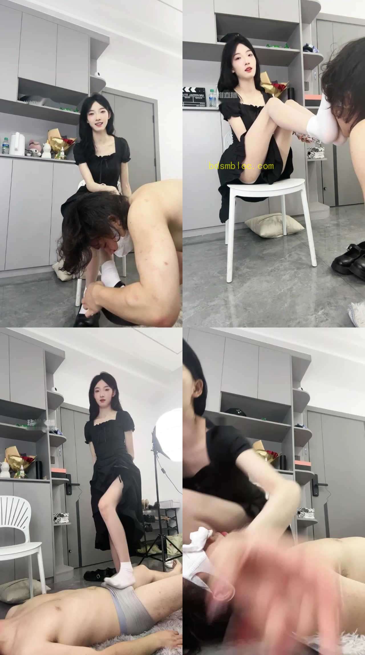 【千千s】口水踩裆白袜调