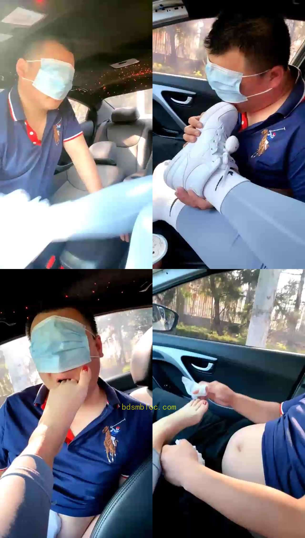 【悦主大人】当街躲车里打的苟，耳光整得手都麻了