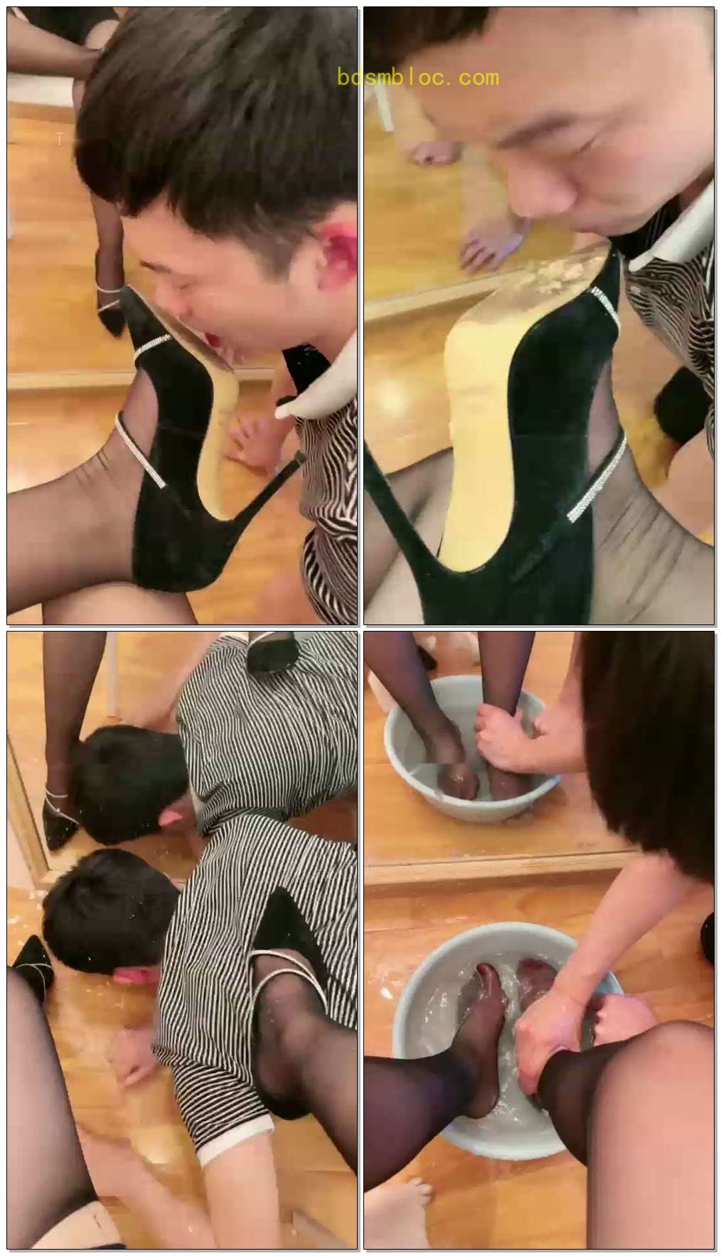 【风吟女神】贱狗狂吃踩烂的酸奶和洗脚水