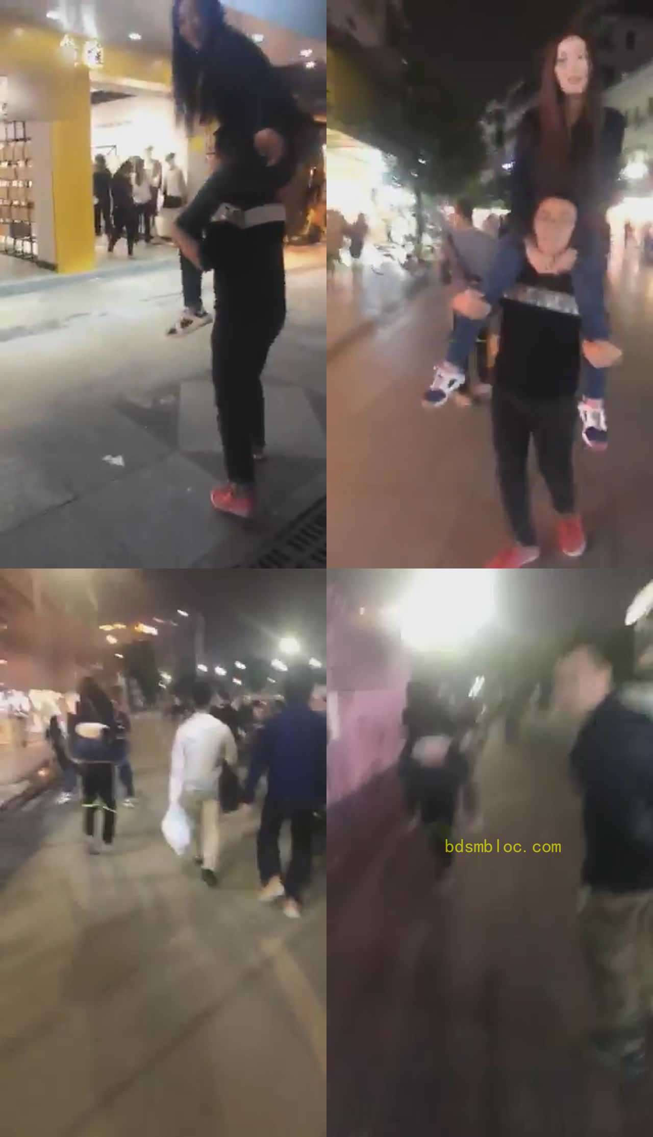 【艾丝】多女主商业街调教