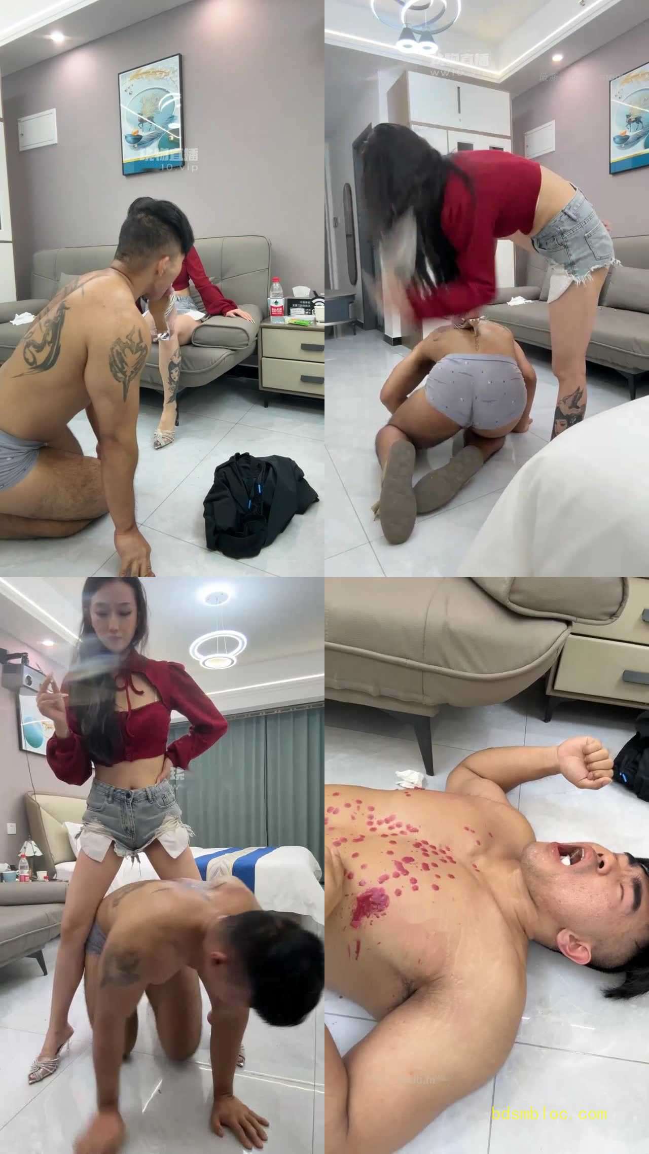 【水晶熊】呕吐物裸足重度虐阼天的黄