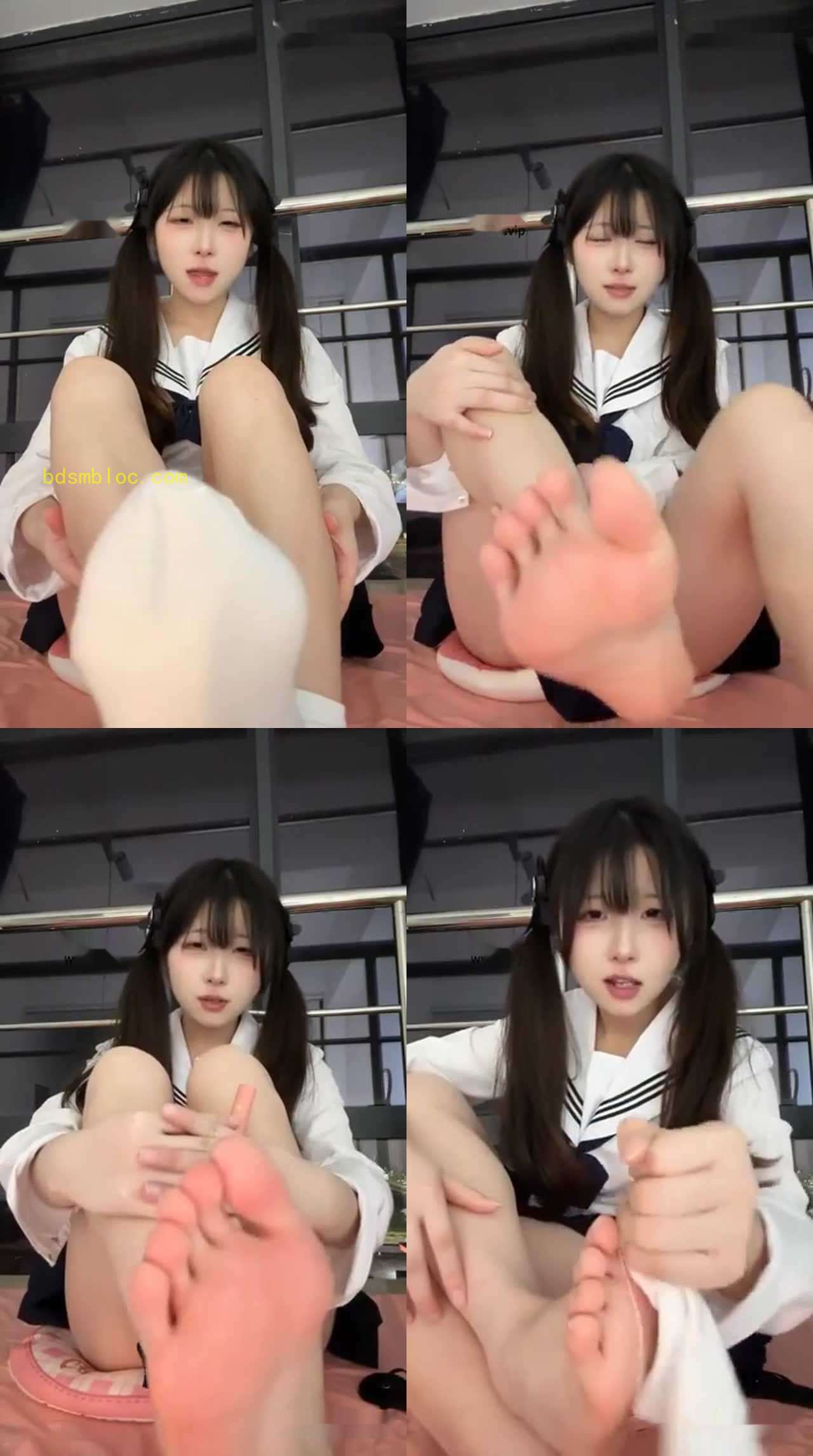 【极品幼斯酱葱】足交羞辱红绿灯