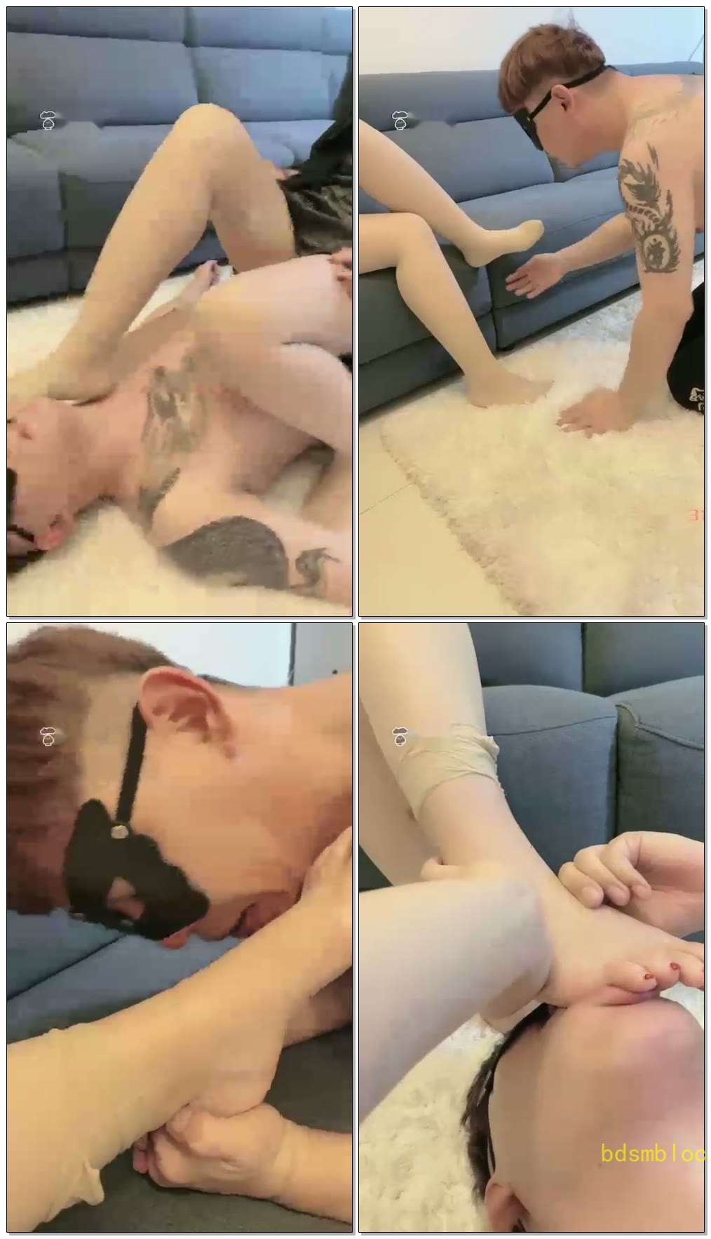 【卡沫S】踩踏，舌尖上的恋足