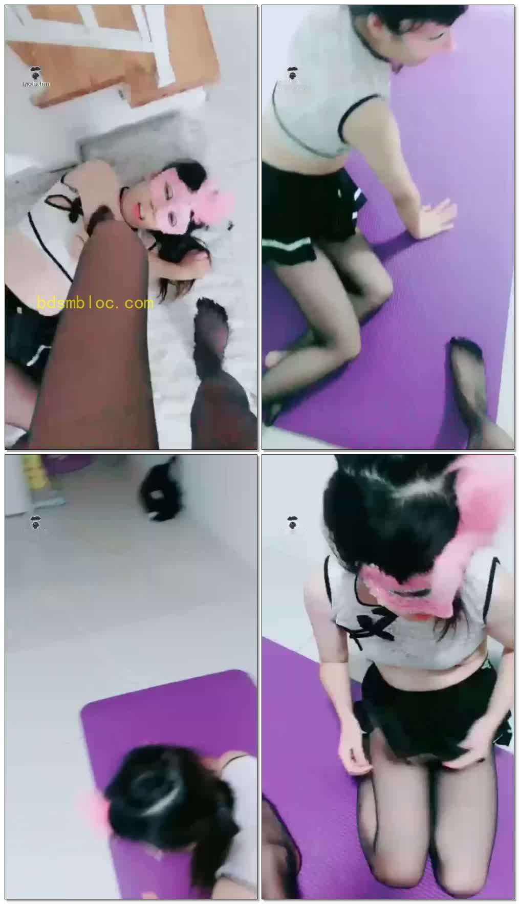 【雯主家的宝贝婳儿】驯狗师反被当狗驯，女女