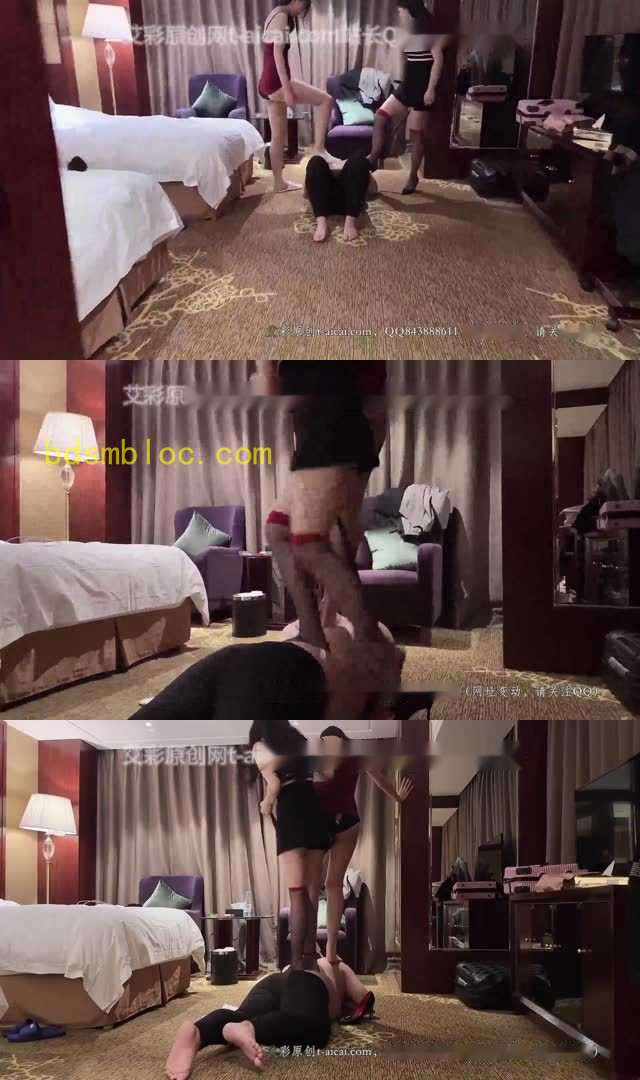 【未知女主】180女王S 42码大脚 踩踏贱狗