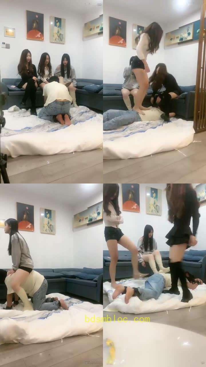【欣瑶瑶主】三主调教捆绑提档