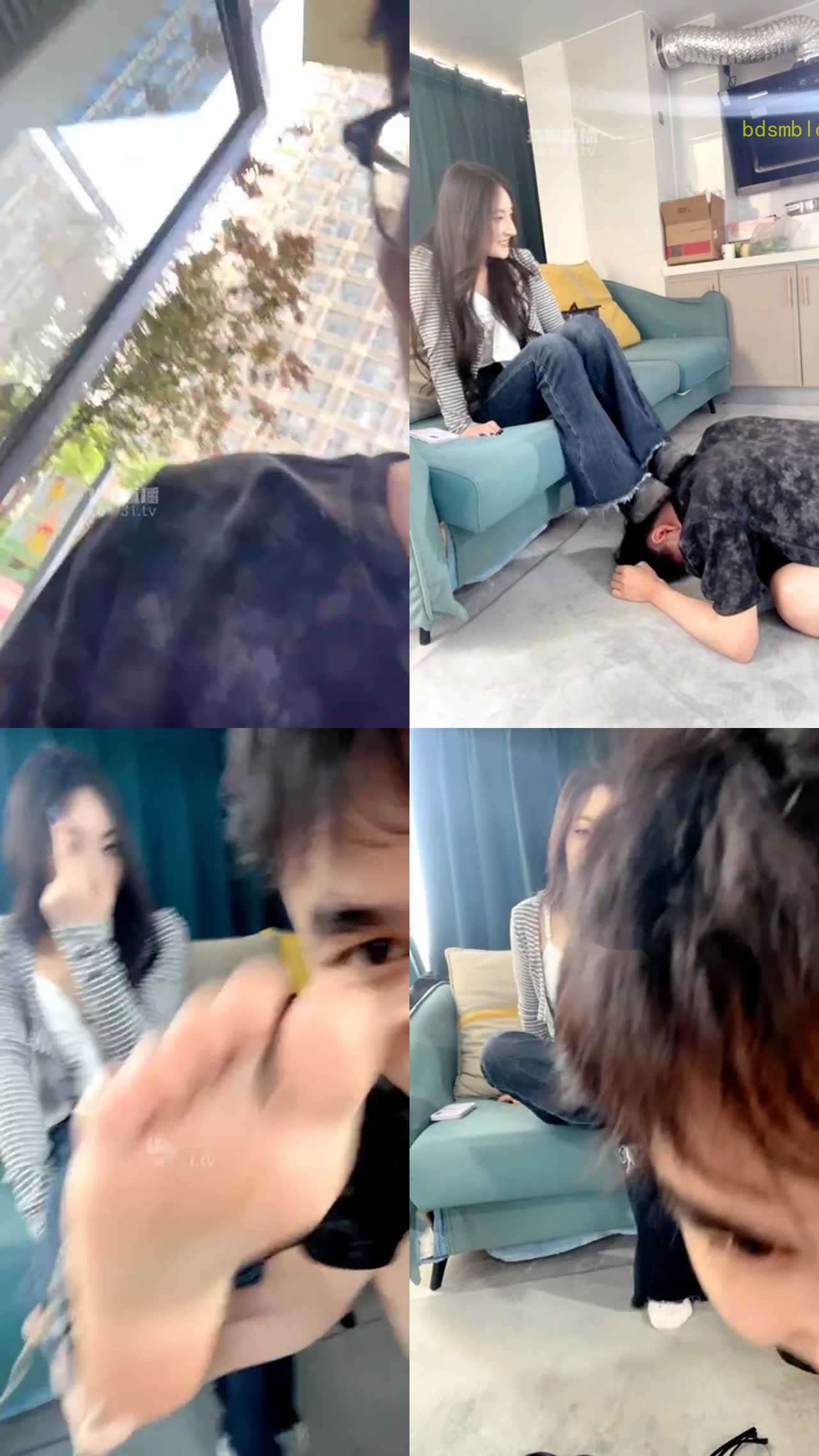 【布知名博主】户外开发超清纯羞涩美女主启蒙调教