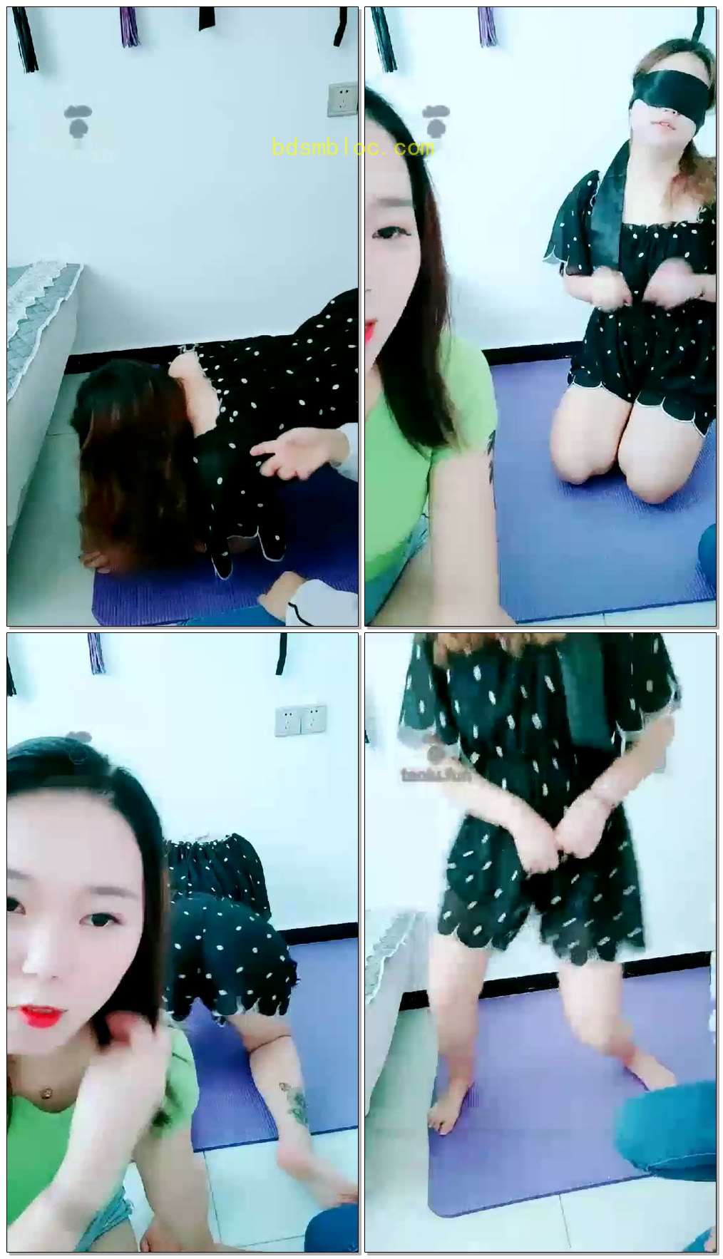 【芳爷&amp;雨熙】双s强制女奴钻胯