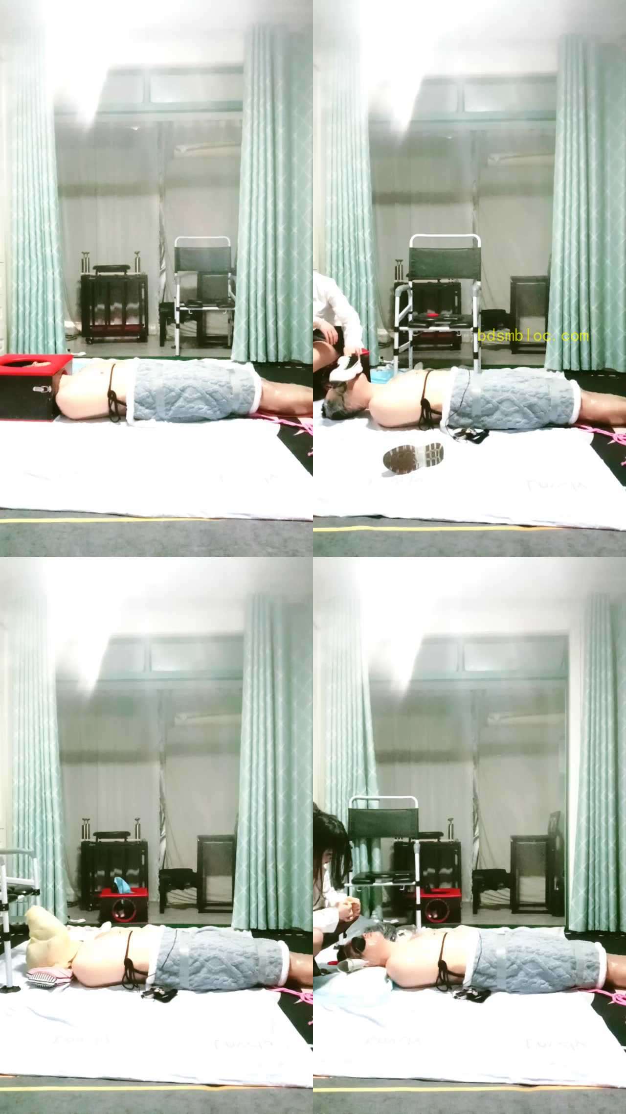【上海女王白狐】木乃伊强制渗水做脸